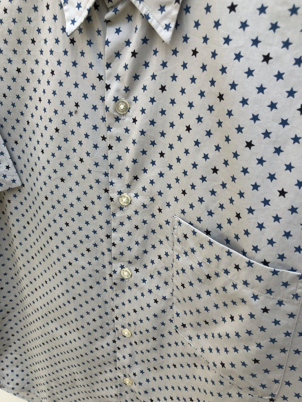 Beams Plus Vintage Beams Made in Japan Atomic Star Button Shirt Size US M / EU 48-50 / 2 - 4 Thumbnail