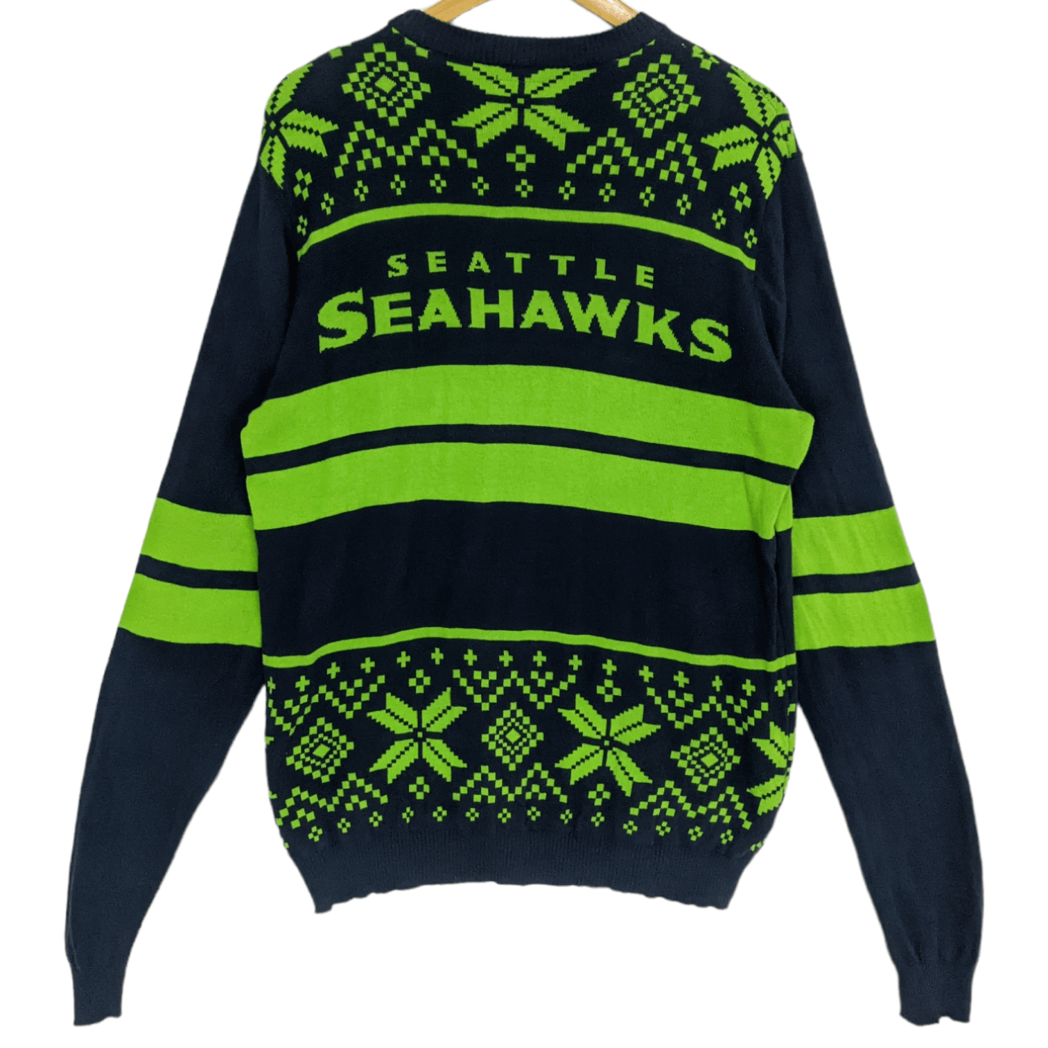 NFL NFL Seattle Seahawks American Football Knitwear Sweatshirt Size US L / EU 52-54 / 3 - 6 Thumbnail