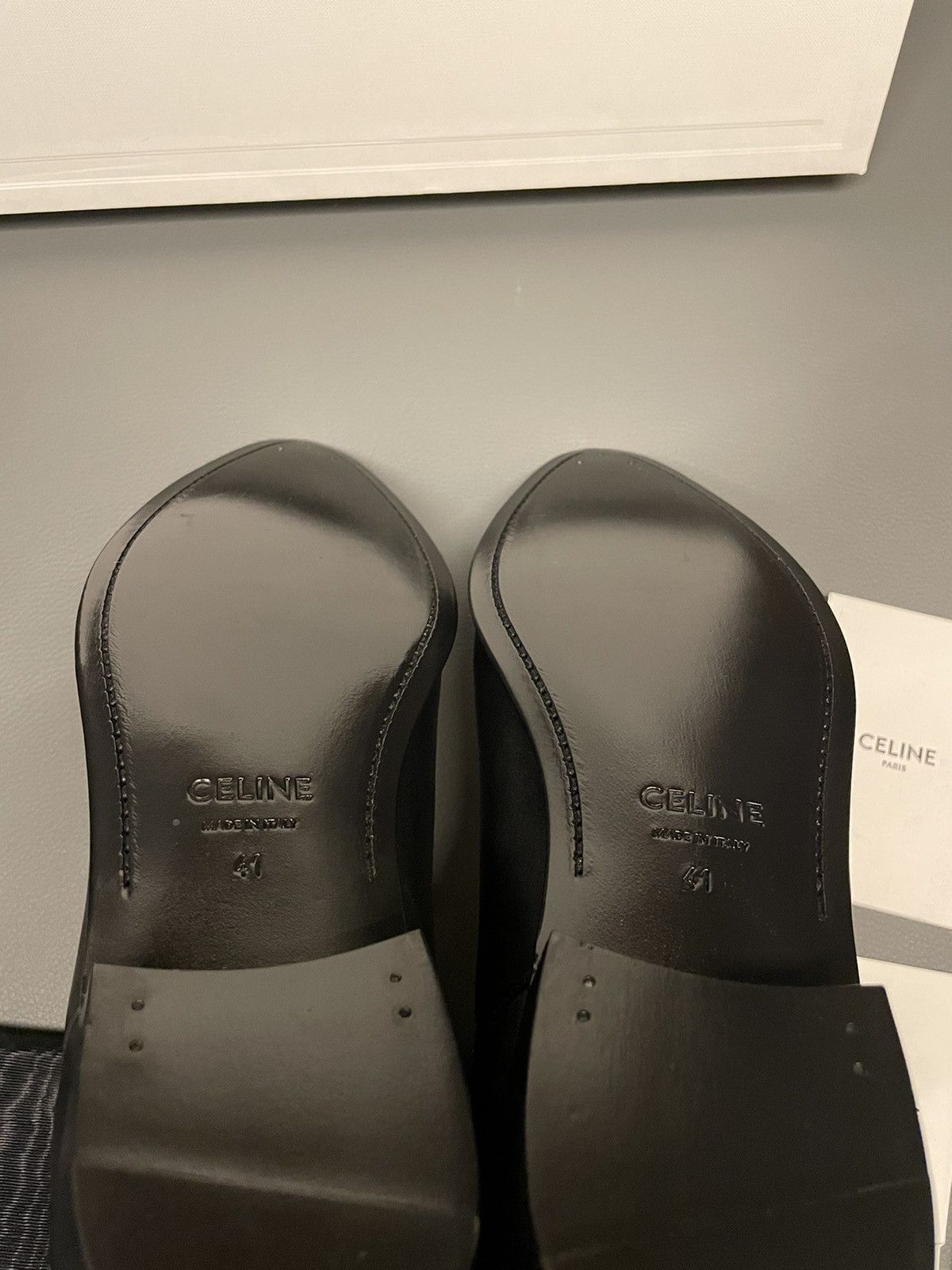 Celine × Hedi Slimane Super Runway Brand NEW Hedi Chelsea Boots Limited Edition Size US 7.5 / EU 40-41 - 6 Thumbnail