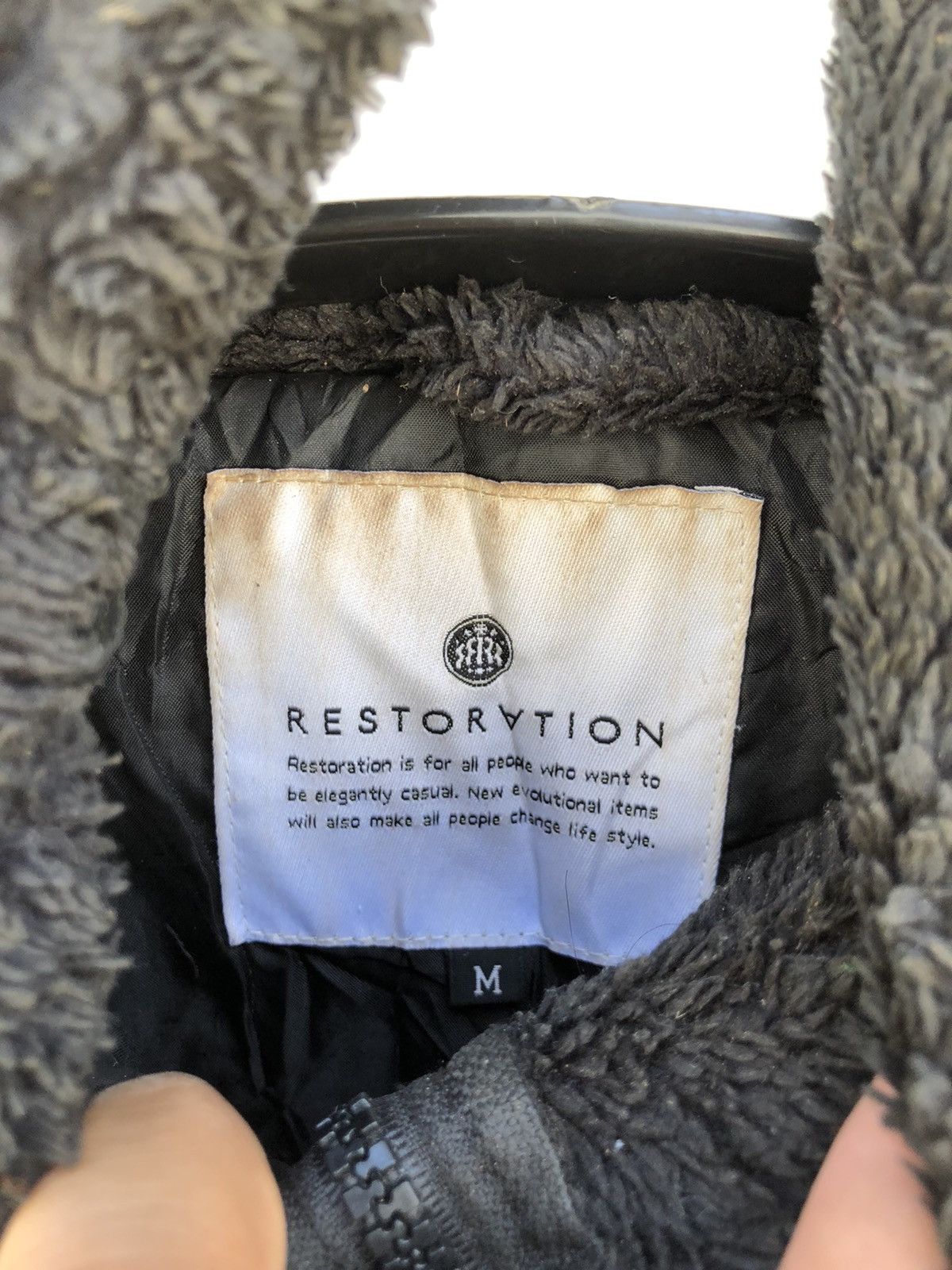 Restoration Restoration Fleece Black Hoodies Jacket Size US M / EU 48-50 / 2 - 7 Thumbnail