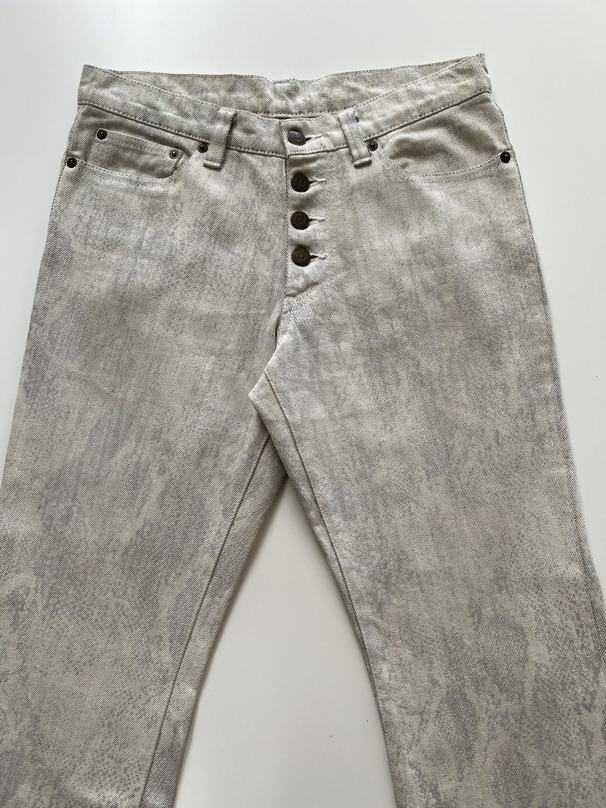 Tornado Mart Tornado Mart Snake Printed Flare Denim Size US 28 / EU 44 - 7 Thumbnail