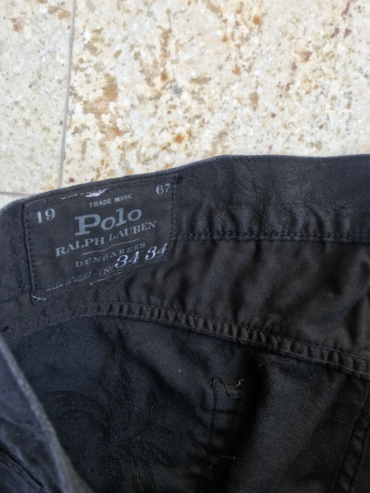 Polo Ralph Lauren Casual Hawaiian Denim Pants Size US 34 / EU 50 - 11 Thumbnail