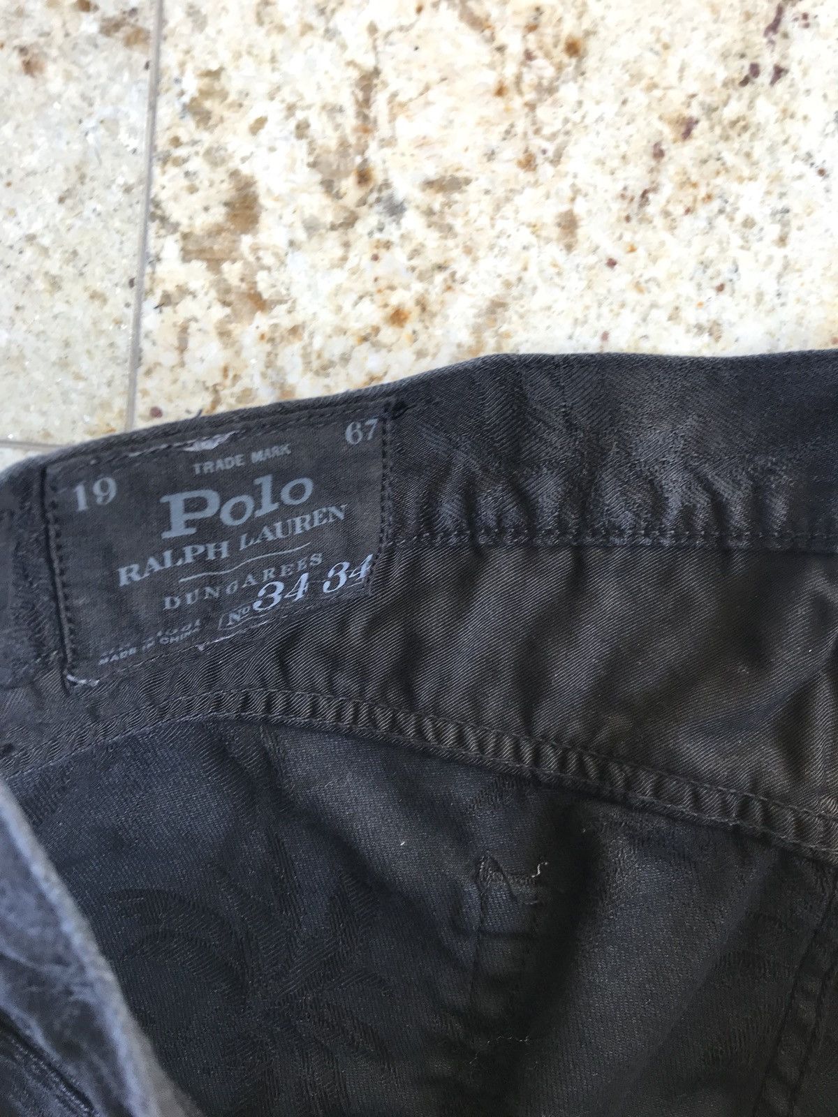 Polo Ralph Lauren Casual Hawaiian Denim Pants Size US 34 / EU 50 - 9 Thumbnail