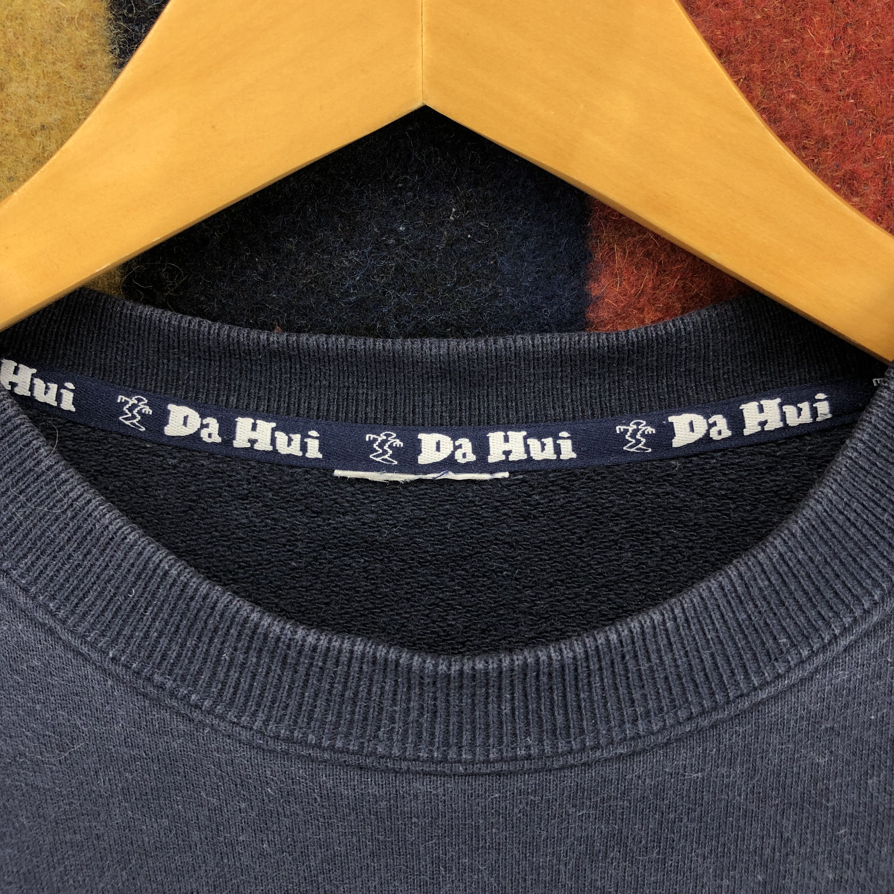 Other DA HUI Stripe Crew Neck Sweatshirt #0309/N Size US M / EU 48-50 / 2 - 4 Thumbnail