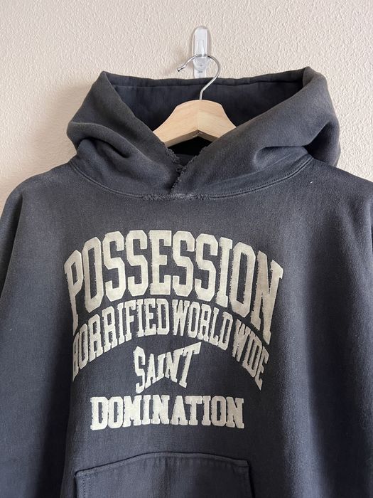 Saint Michael Saint Michael Possession Hoodie in Black | Grailed