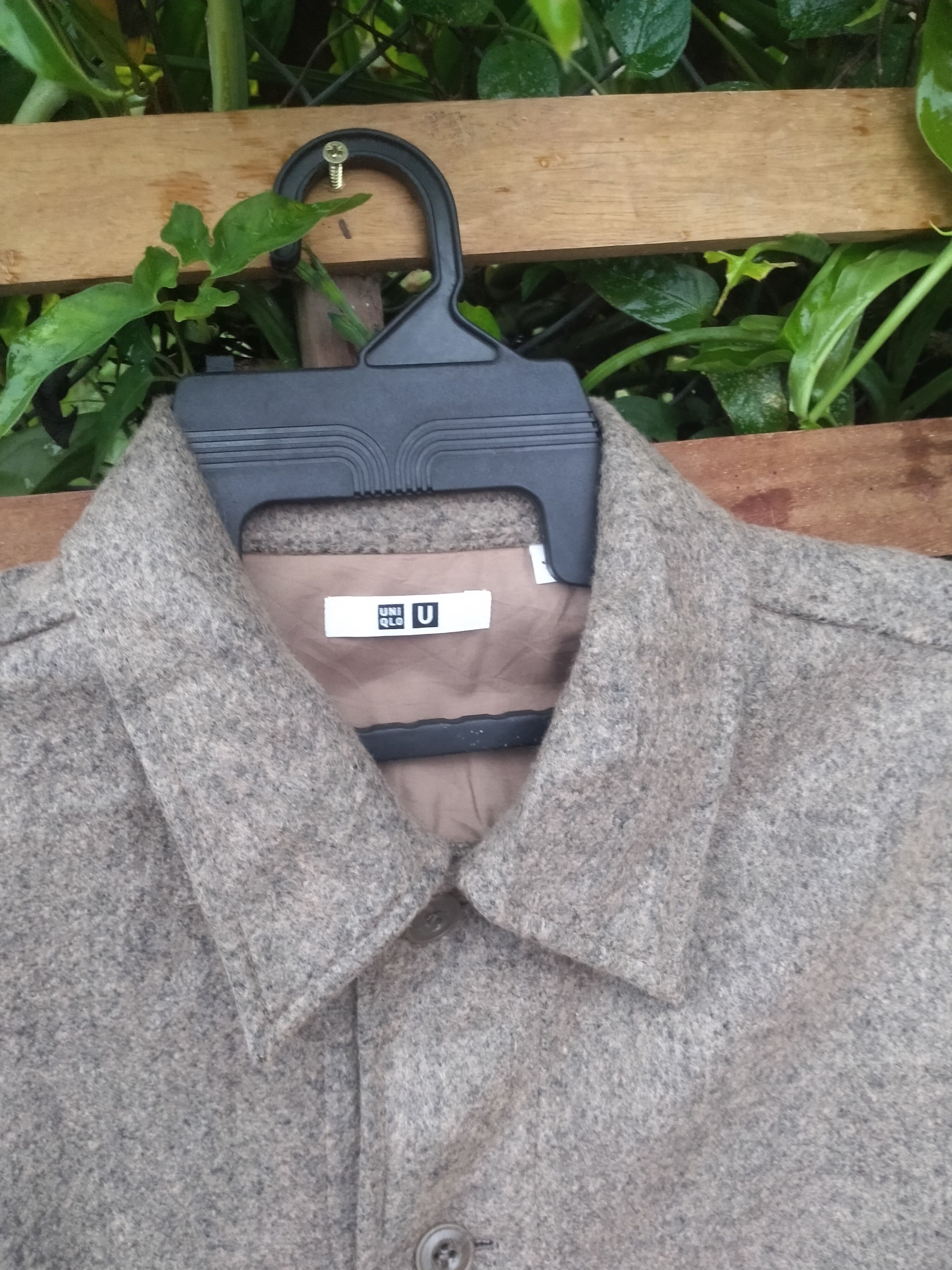 Christophe Lemaire CHRISTOPHE LEMAIRE X UNIQLO BUTTON UP WOOL SHIRT Size US M / EU 48-50 / 2 - 3 Thumbnail