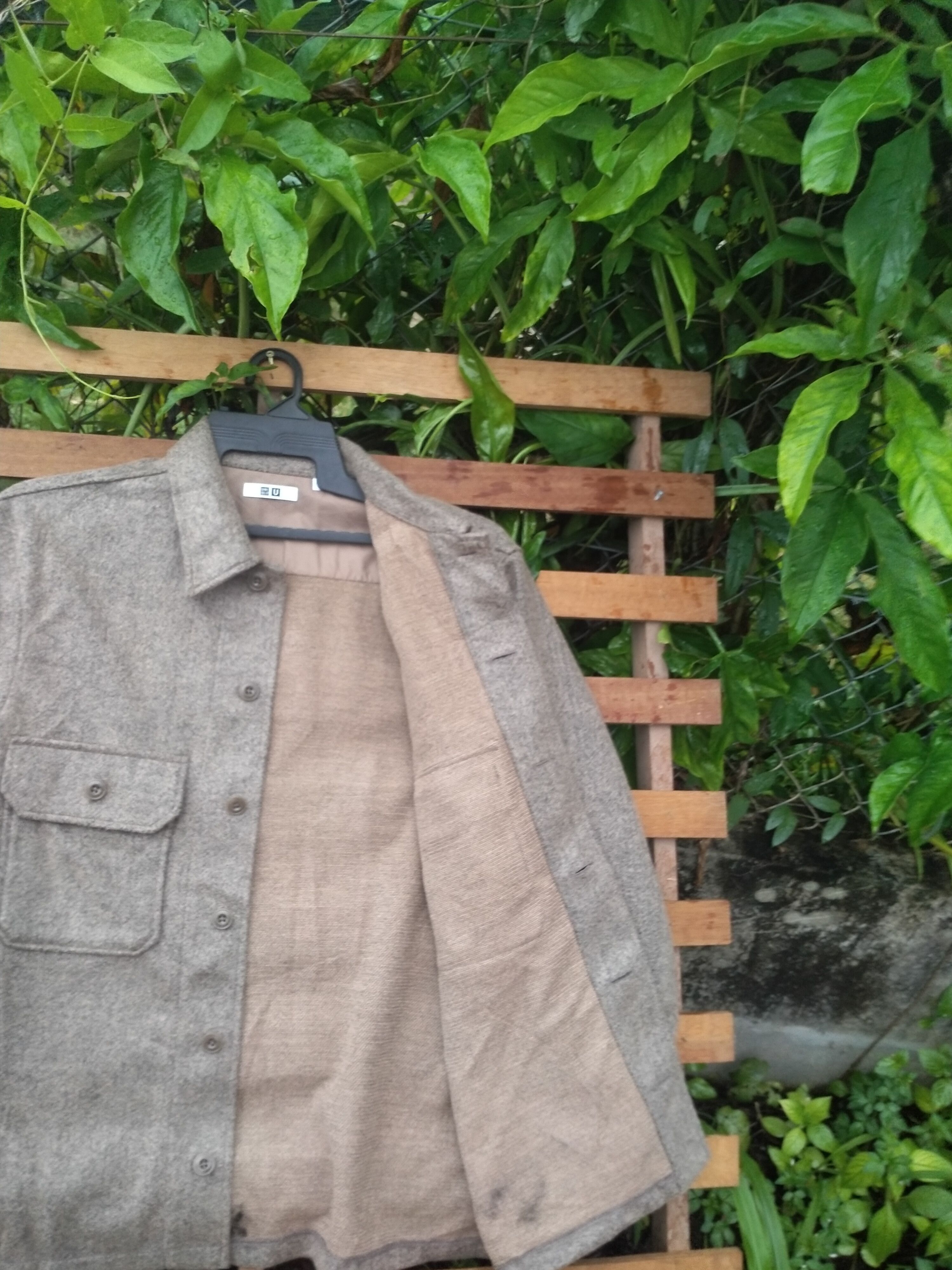 Christophe Lemaire CHRISTOPHE LEMAIRE X UNIQLO BUTTON UP WOOL SHIRT Size US M / EU 48-50 / 2 - 5 Thumbnail