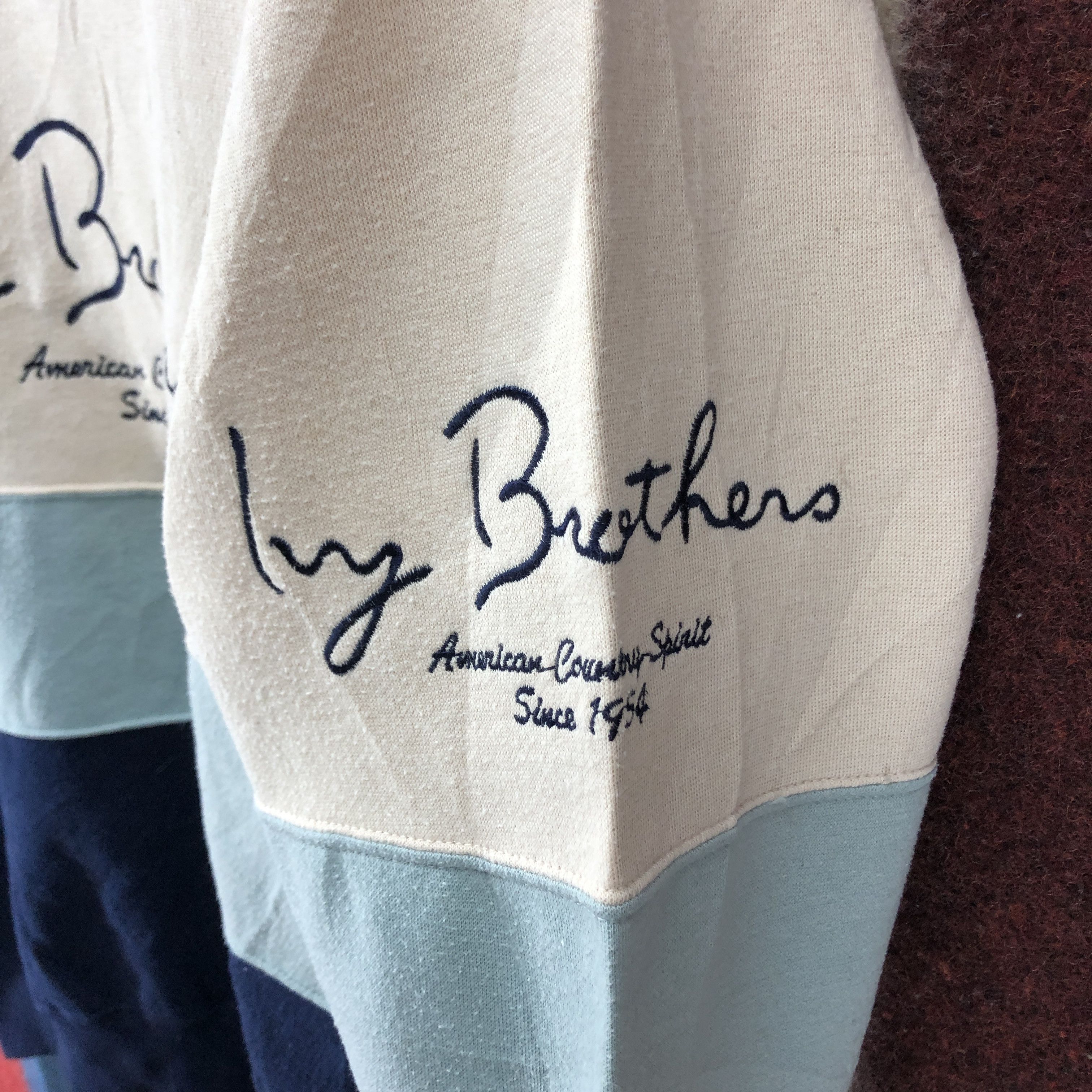 Japanese Brand IVY BROTHERS Crew Neck Sweatshirt #025-01 Size US M / EU 48-50 / 2 - 4 Thumbnail