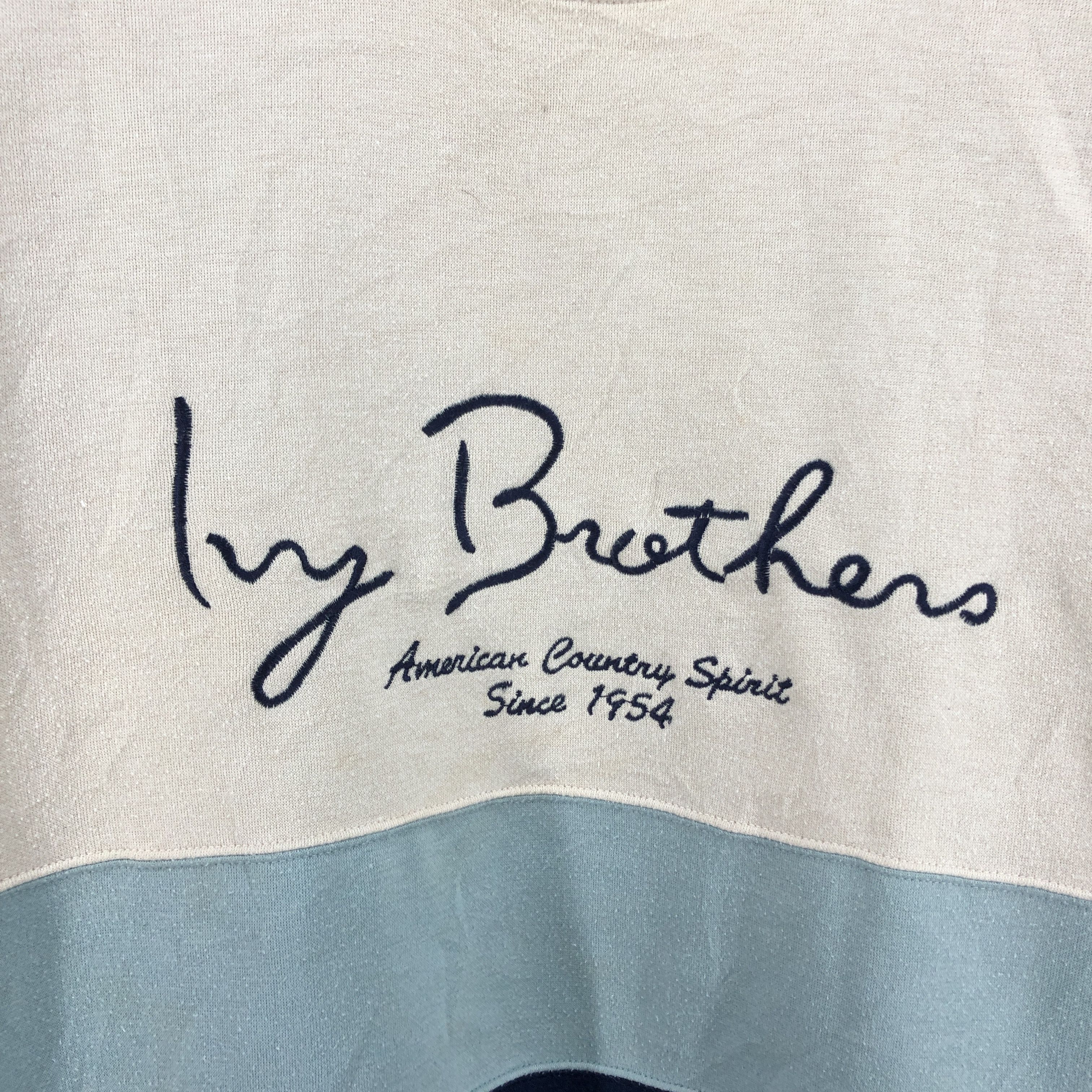 Japanese Brand IVY BROTHERS Crew Neck Sweatshirt #025-01 Size US M / EU 48-50 / 2 - 3 Thumbnail