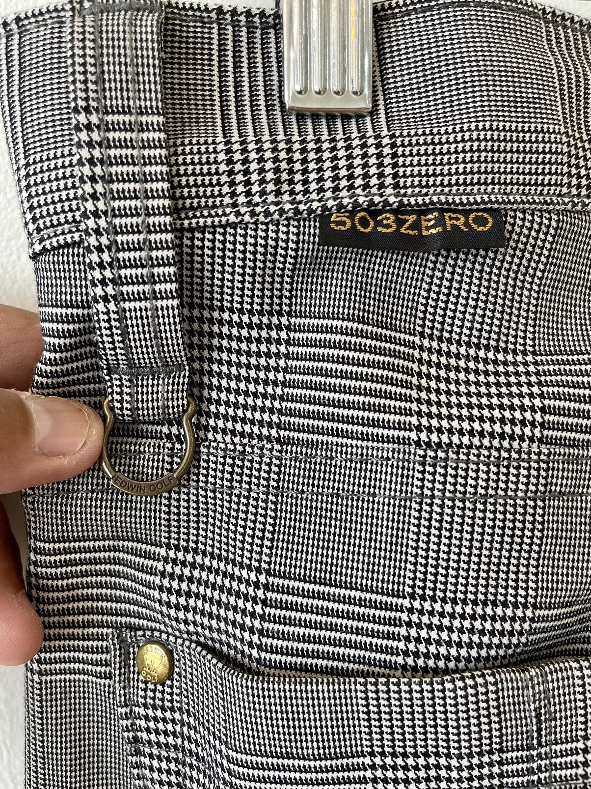 Edwin VINTAGE🔥🔥EDWIN GOLF PLAID DESIGN SIZE 34X29 Size US 34 / EU 50 - 14 Thumbnail