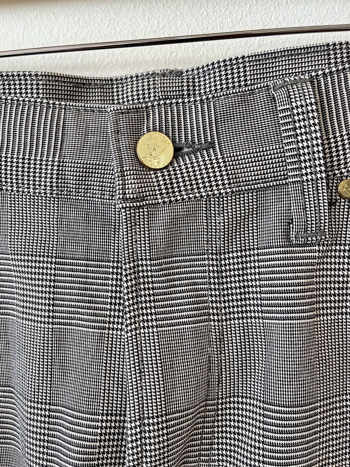 Edwin VINTAGE🔥🔥EDWIN GOLF PLAID DESIGN SIZE 34X29 Size US 34 / EU 50 - 7 Thumbnail