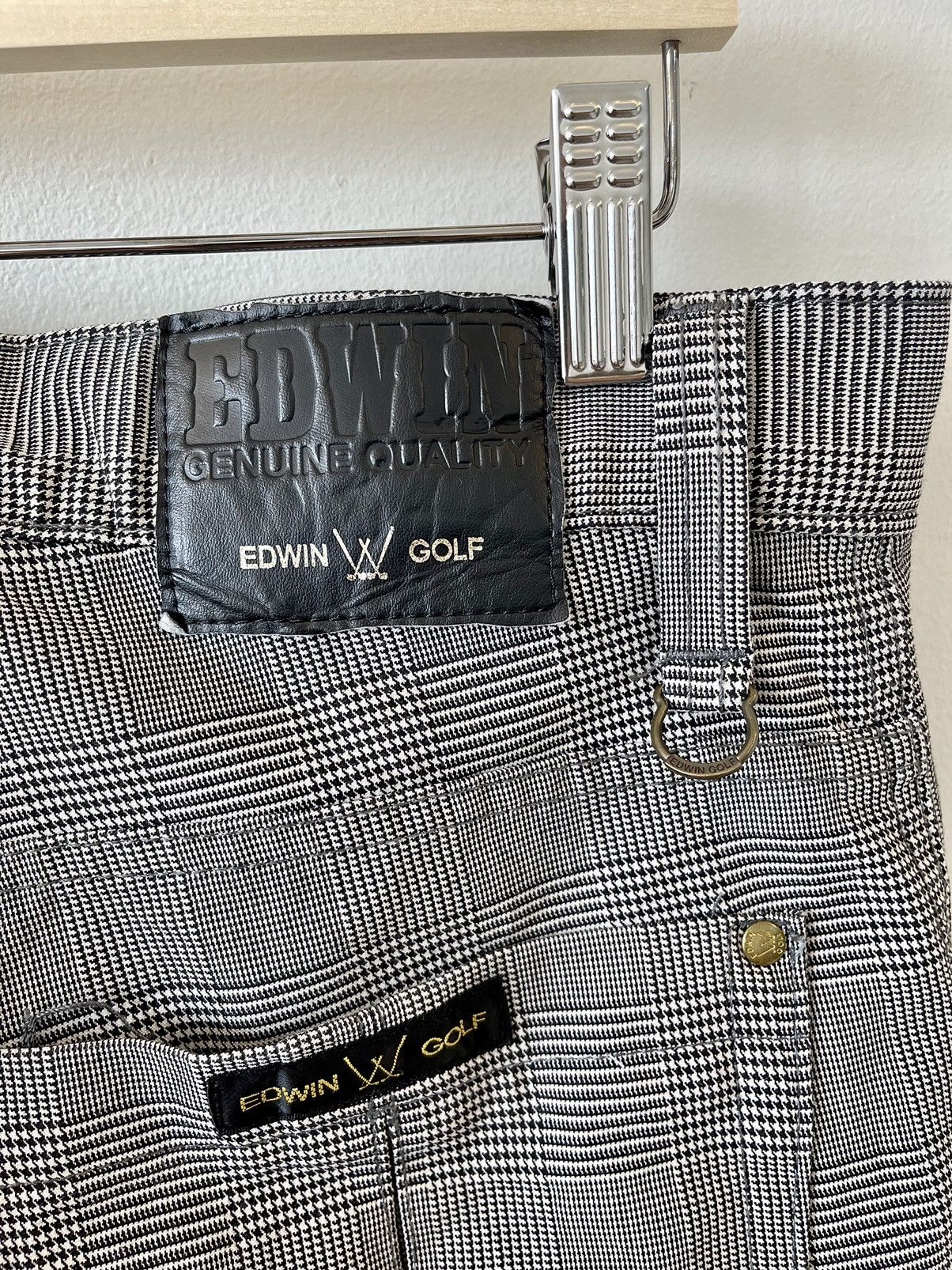 Edwin VINTAGE🔥🔥EDWIN GOLF PLAID DESIGN SIZE 34X29 Size US 34 / EU 50 - 15 Thumbnail