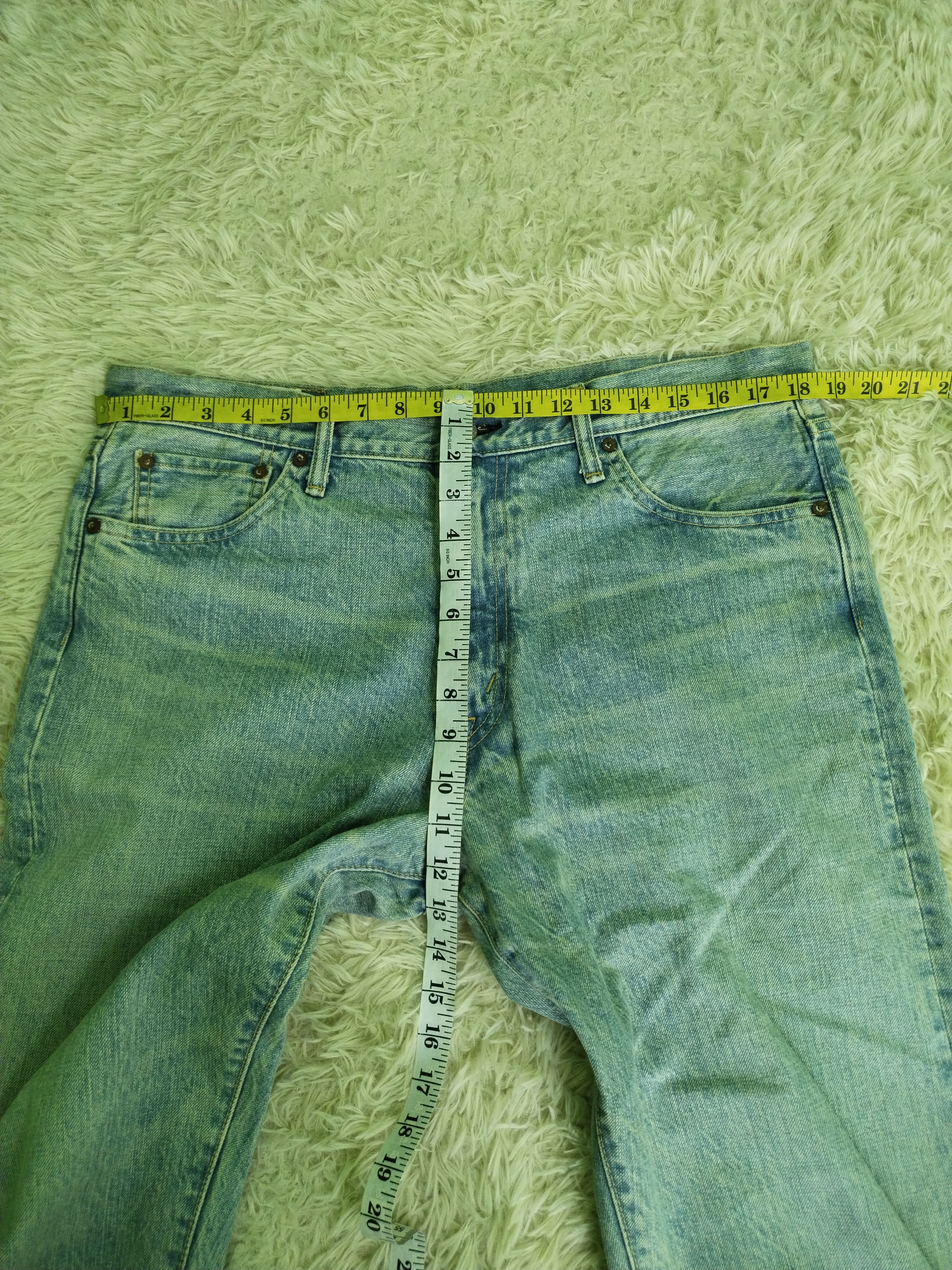 EIGHT-G × Japanese Brand × Vintage VINTAGE EIGHT G DISTRESSED DENIM RARE Size US 37 - 17 Thumbnail
