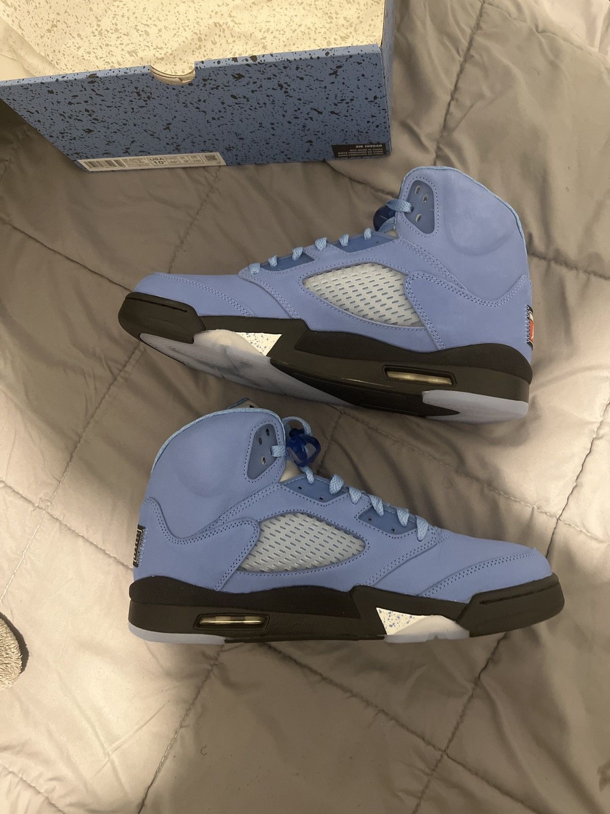 nike air jordan retro 5 university blue