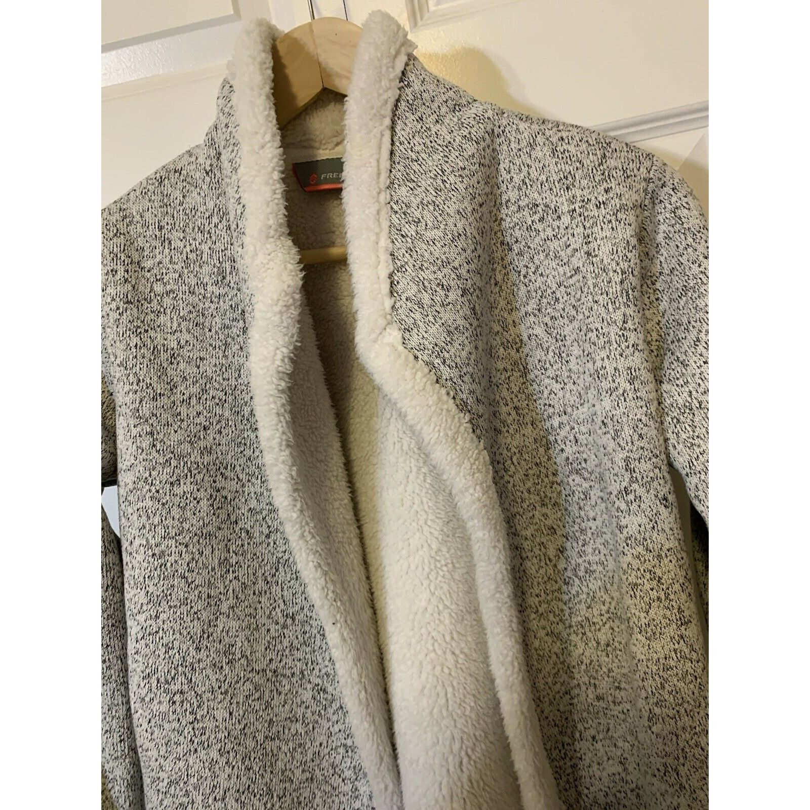 Free Country FREE COUNTRY Women's Sz 14/16 Vest Jacket Plush Fleece Gray Size XL / US 12-14 / IT 48-50 - 1 Thumbnail