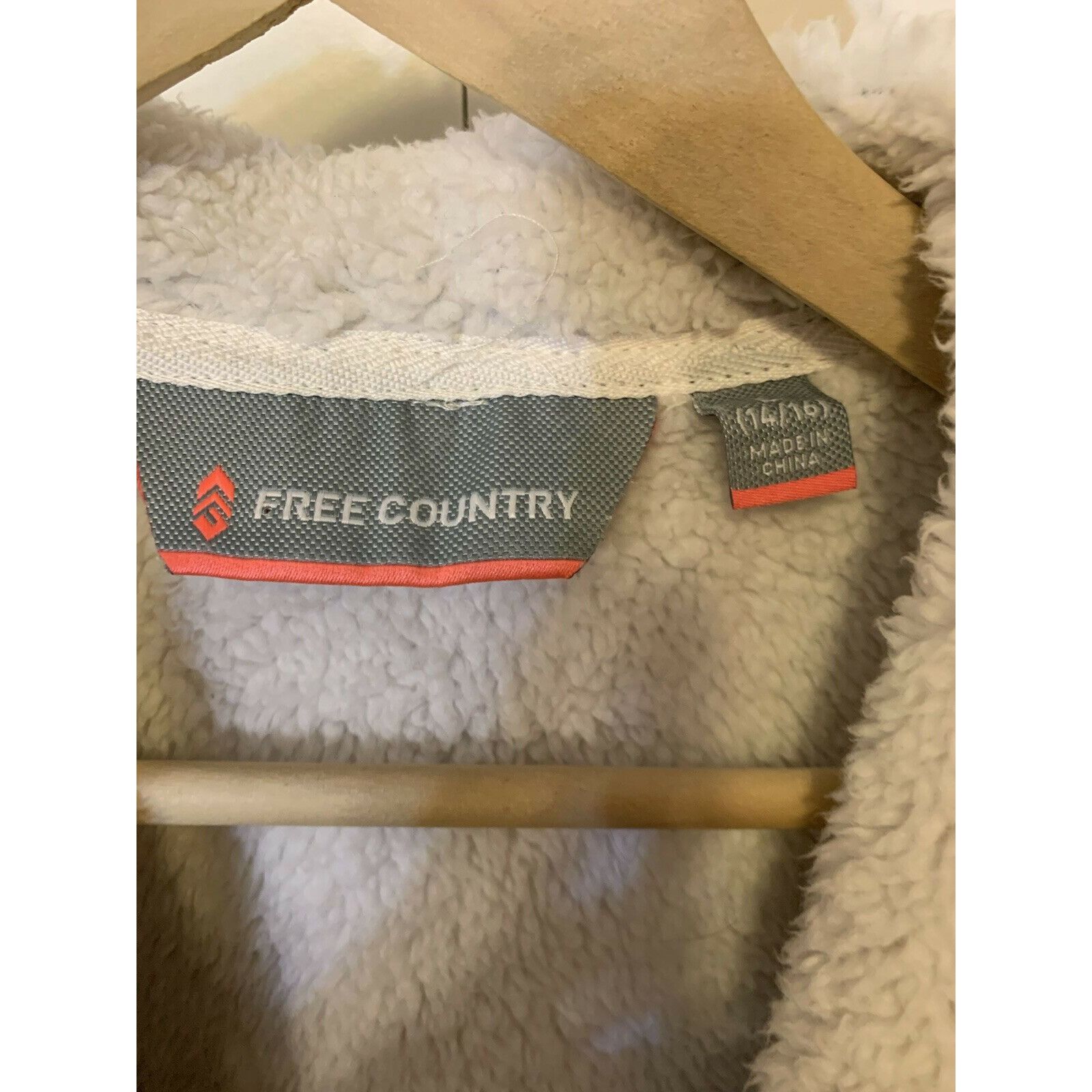 Free Country FREE COUNTRY Women's Sz 14/16 Vest Jacket Plush Fleece Gray Size XL / US 12-14 / IT 48-50 - 2 Thumbnail