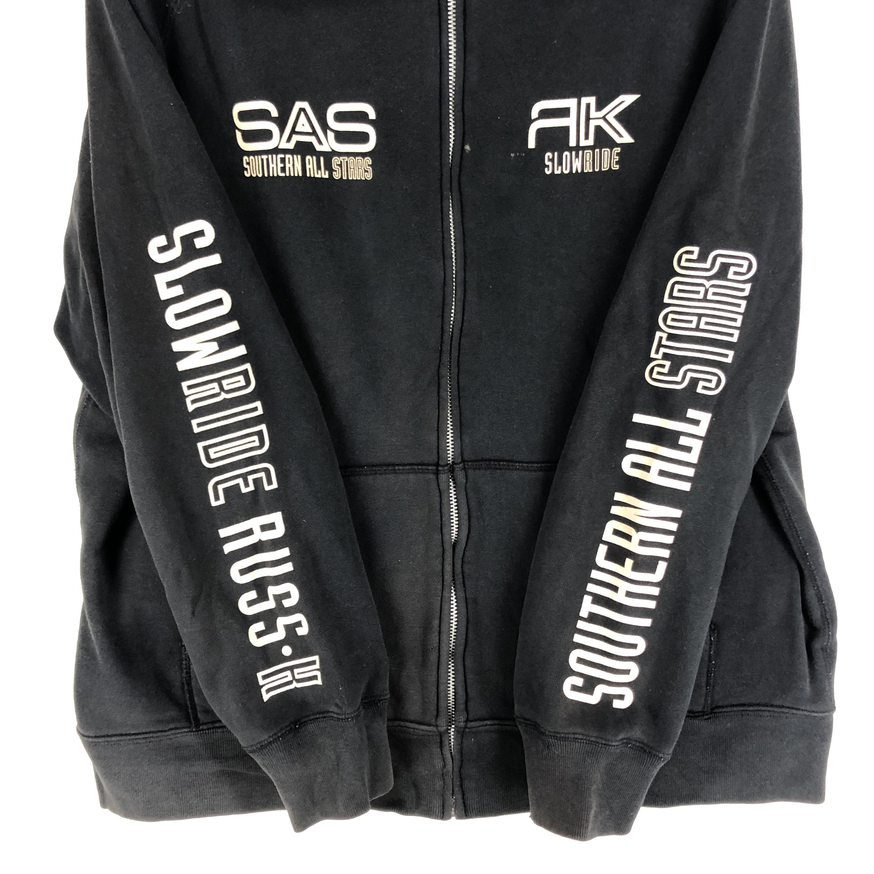 Japanese Brand RUSS K x SAS Zipper Hoodie #2064-70 Size US XL / EU 56 / 4 - 3 Thumbnail