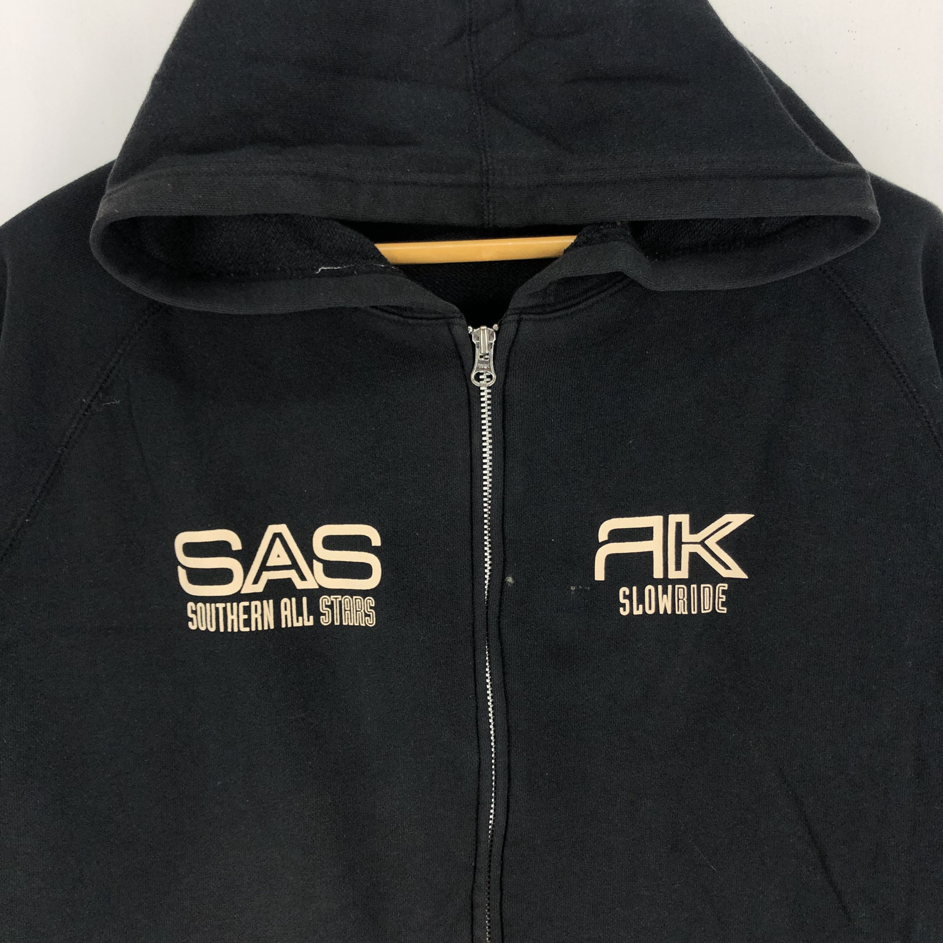 Japanese Brand RUSS K x SAS Zipper Hoodie #2064-70 Size US XL / EU 56 / 4 - 2 Thumbnail