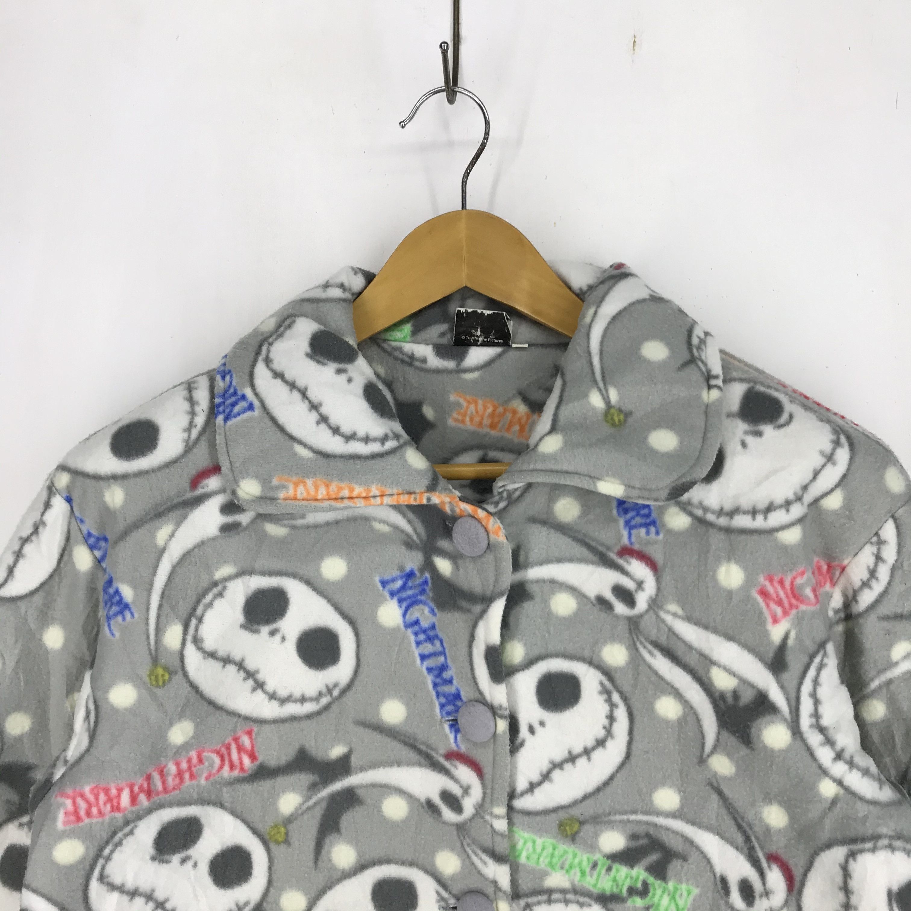 Cartoon Network TIM BURTONS The Nightmare Before Christmas Fleece #2430-84 Size US M / EU 48-50 / 2 - 2 Thumbnail