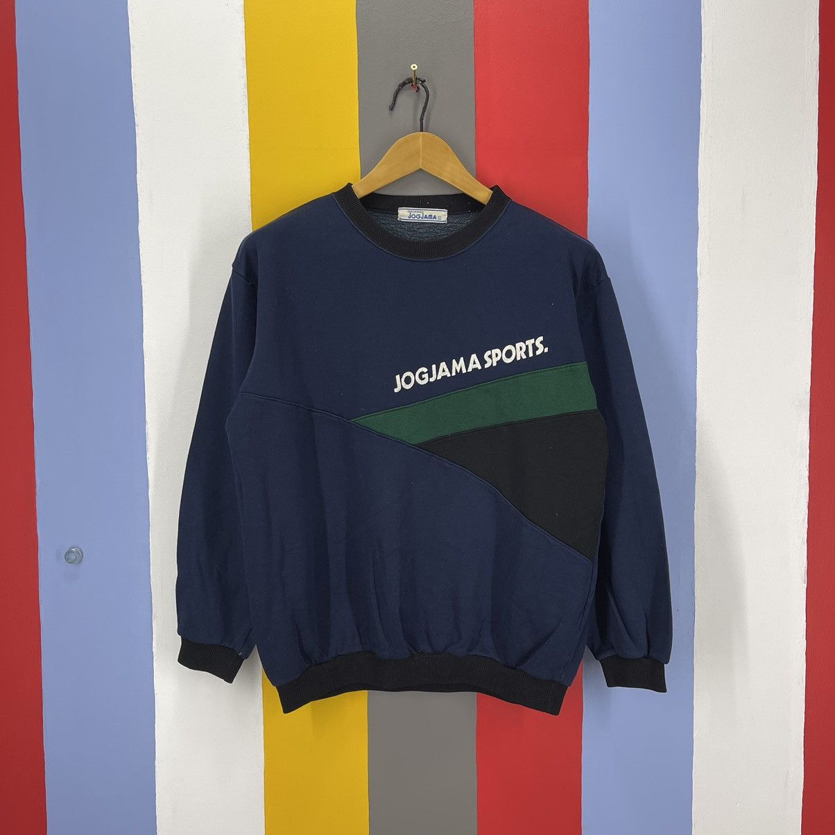 Japanese Brand Vintage JOGJAMA SPORTS Crew Neck Sweatshirt #070-104 Size US M / EU 48-50 / 2 - 1 Thumbnail
