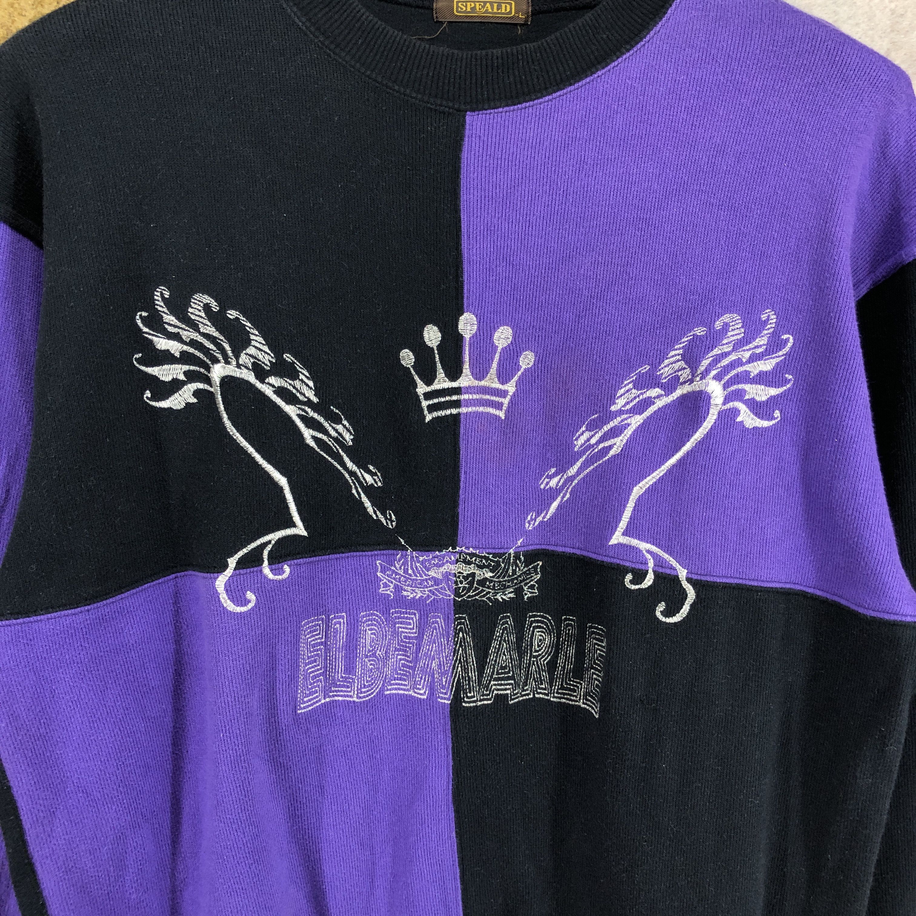 Japanese Brand ELBEMARLE by SPEALD Crew Neck Sweatshirt #0560/X Size US M / EU 48-50 / 2 - 3 Thumbnail