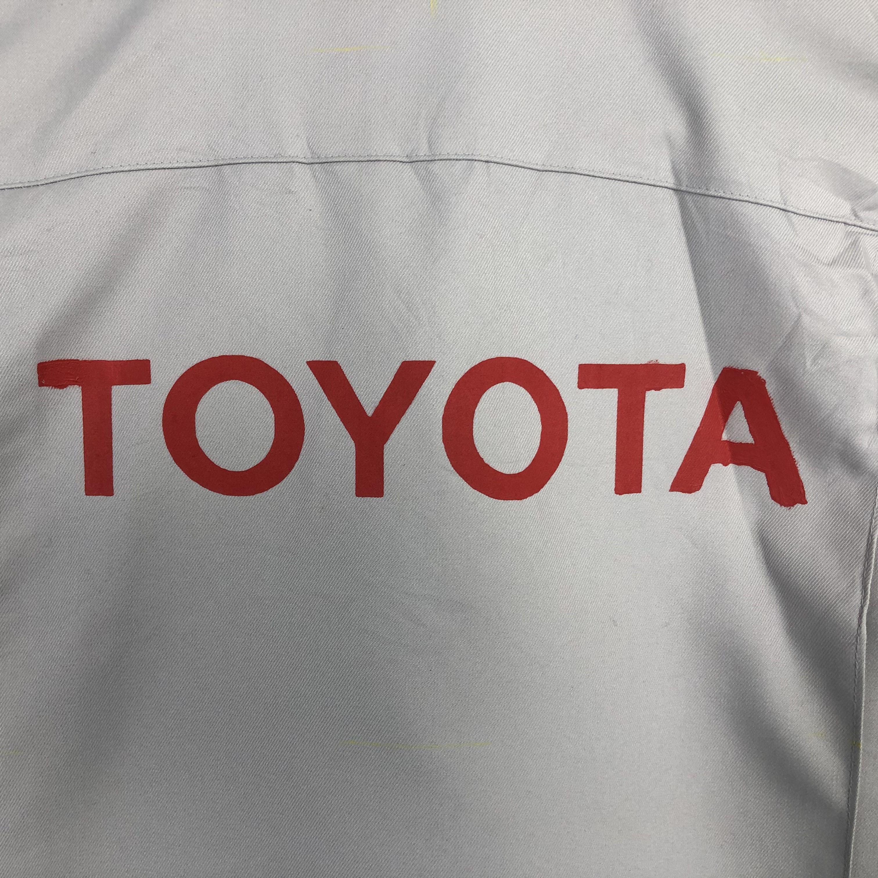 Japanese Brand Vintage Toyota Japanese Racing Team Custom Zipper Jacket Size US M / EU 48-50 / 2 - 2 Thumbnail