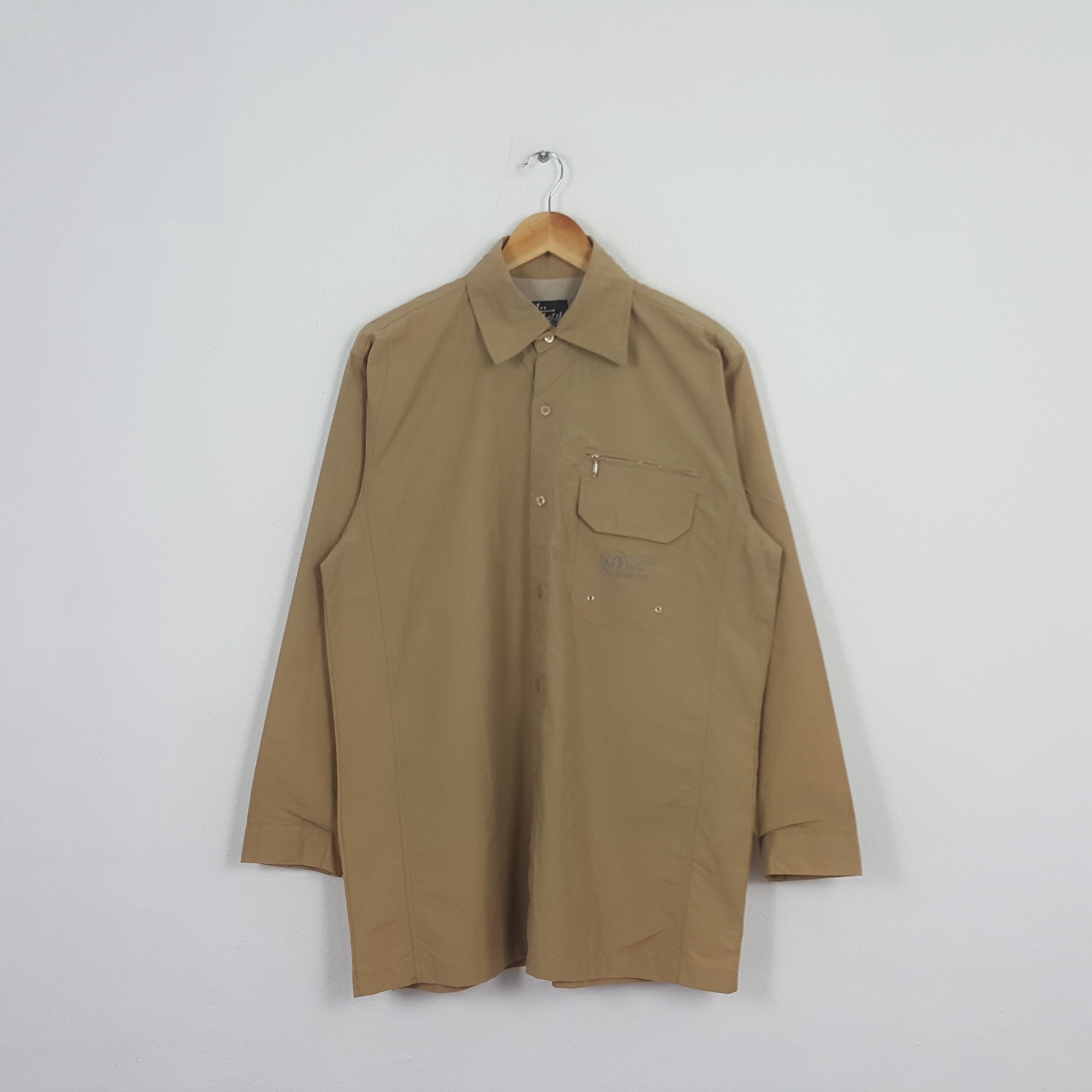 Stussy × Vintage Vintage Stussy Streetwear Logo Design Windbreaker Jacket Size US L / EU 52-54 / 3 - 3 Thumbnail