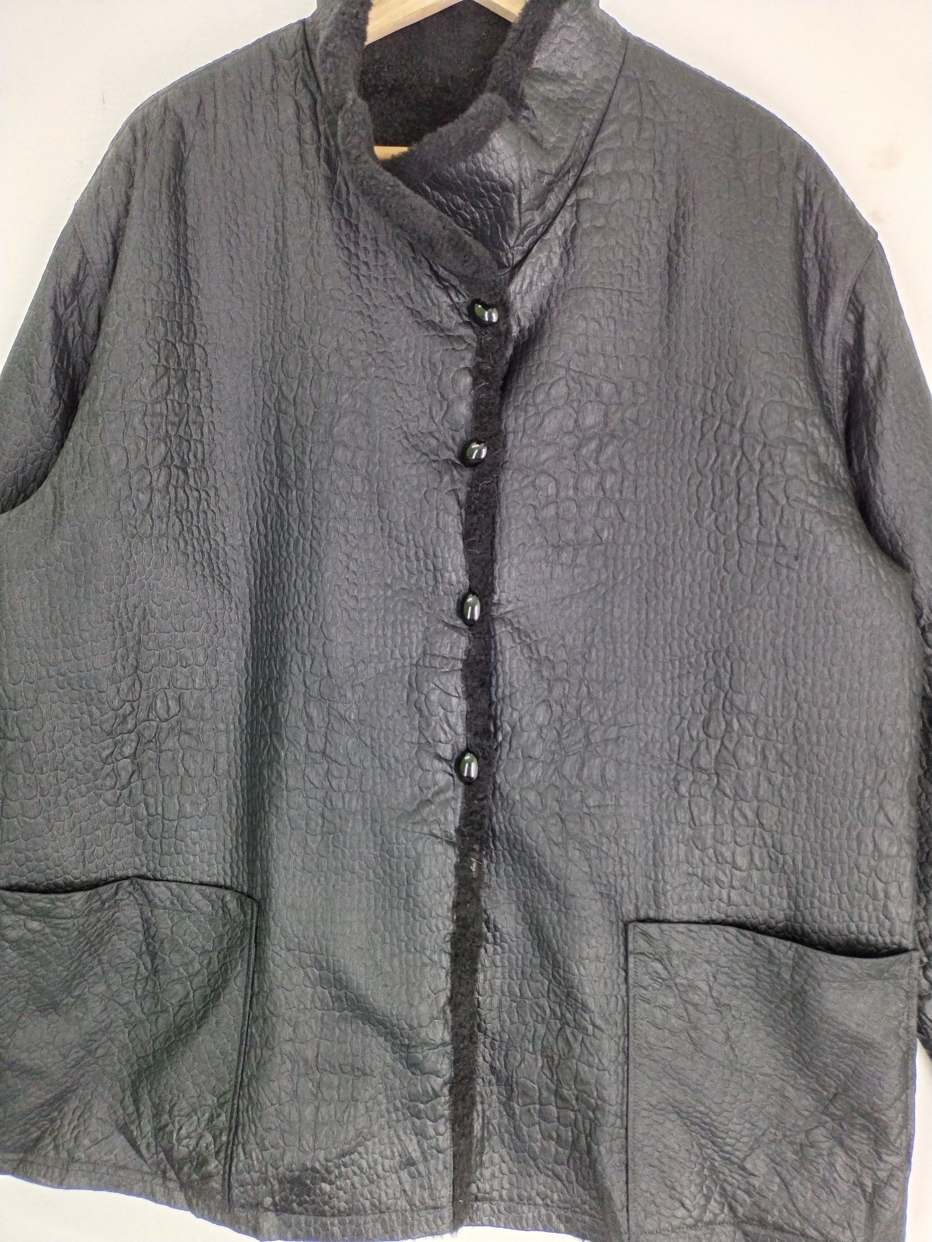 Japanese Brand × Vintage Vintage Emba International Reversible Fur Coat Jacket Size US L / EU 52-54 / 3 - 6 Thumbnail