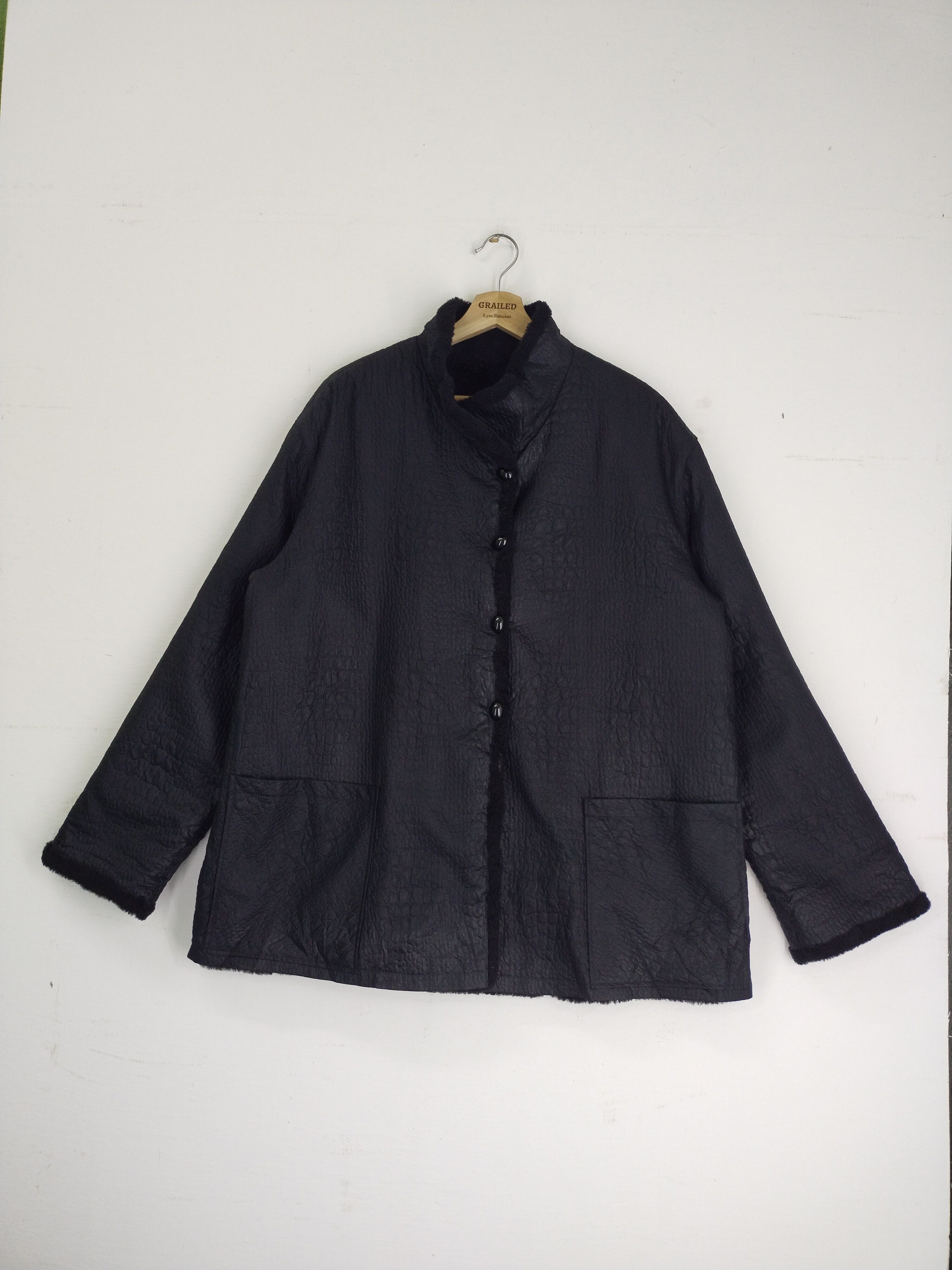 Japanese Brand × Vintage Vintage Emba International Reversible Fur Coat Jacket Size US L / EU 52-54 / 3 - 1 Thumbnail