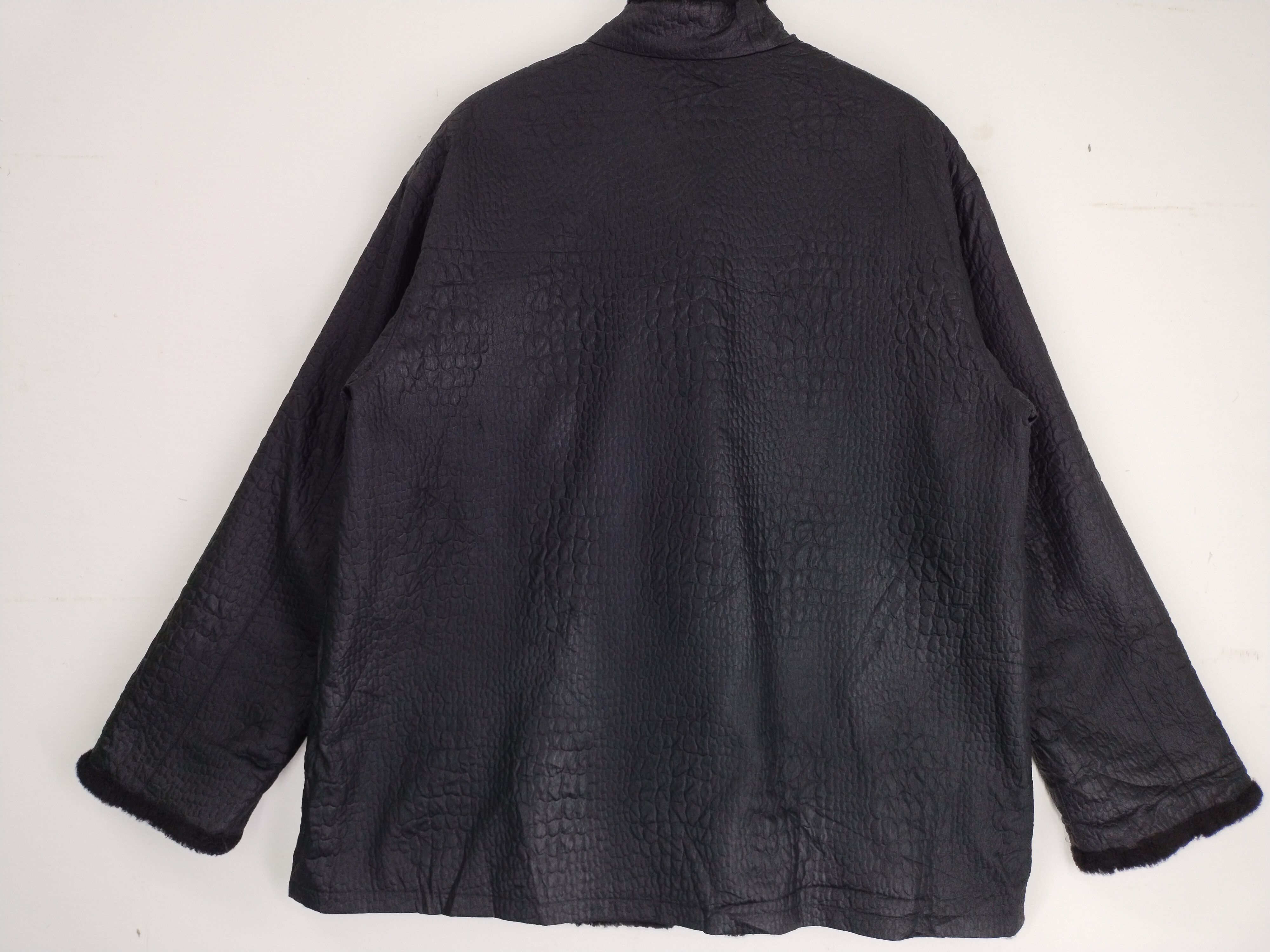 Japanese Brand × Vintage Vintage Emba International Reversible Fur Coat Jacket Size US L / EU 52-54 / 3 - 14 Thumbnail