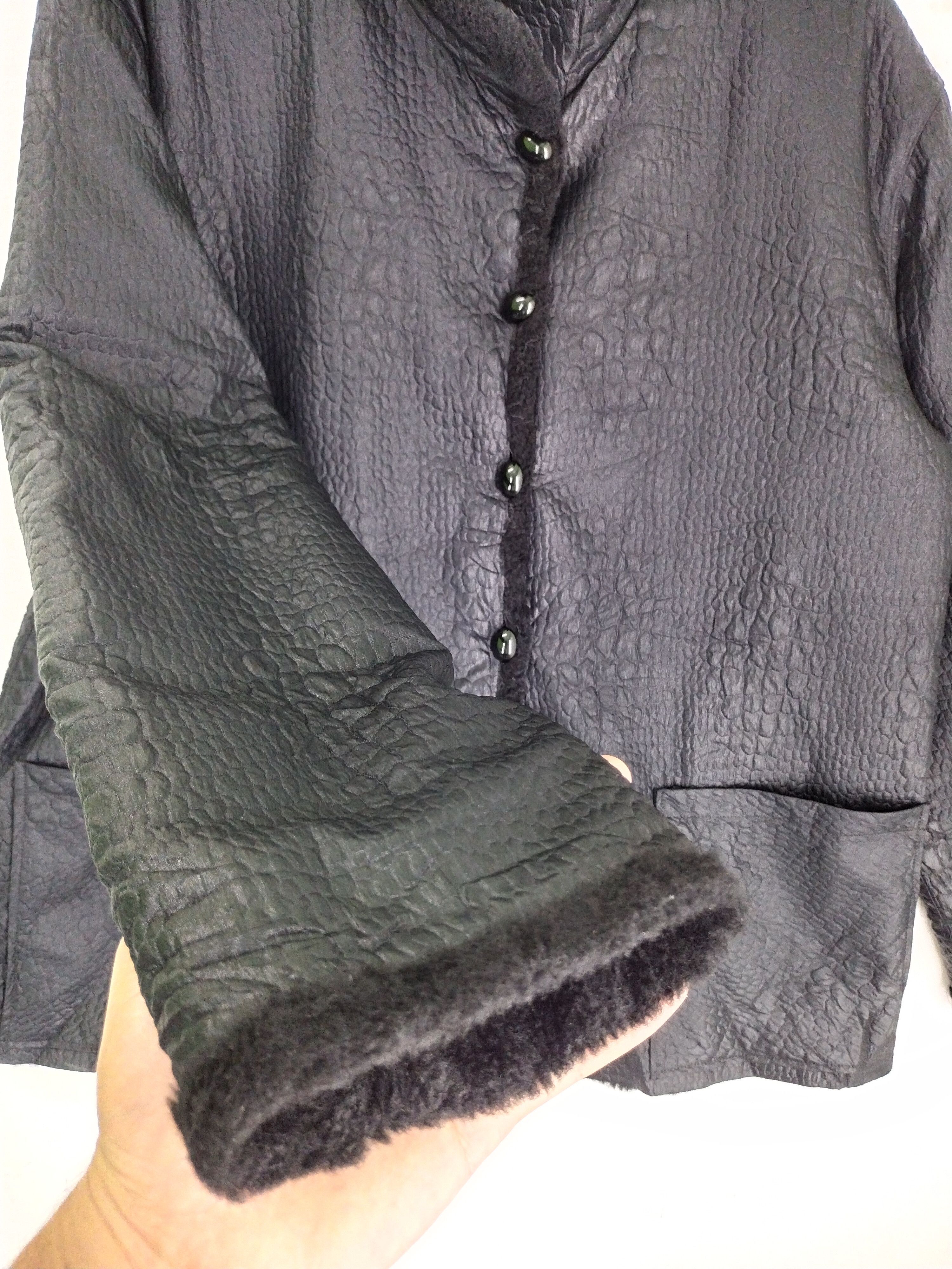 Japanese Brand × Vintage Vintage Emba International Reversible Fur Coat Jacket Size US L / EU 52-54 / 3 - 4 Thumbnail
