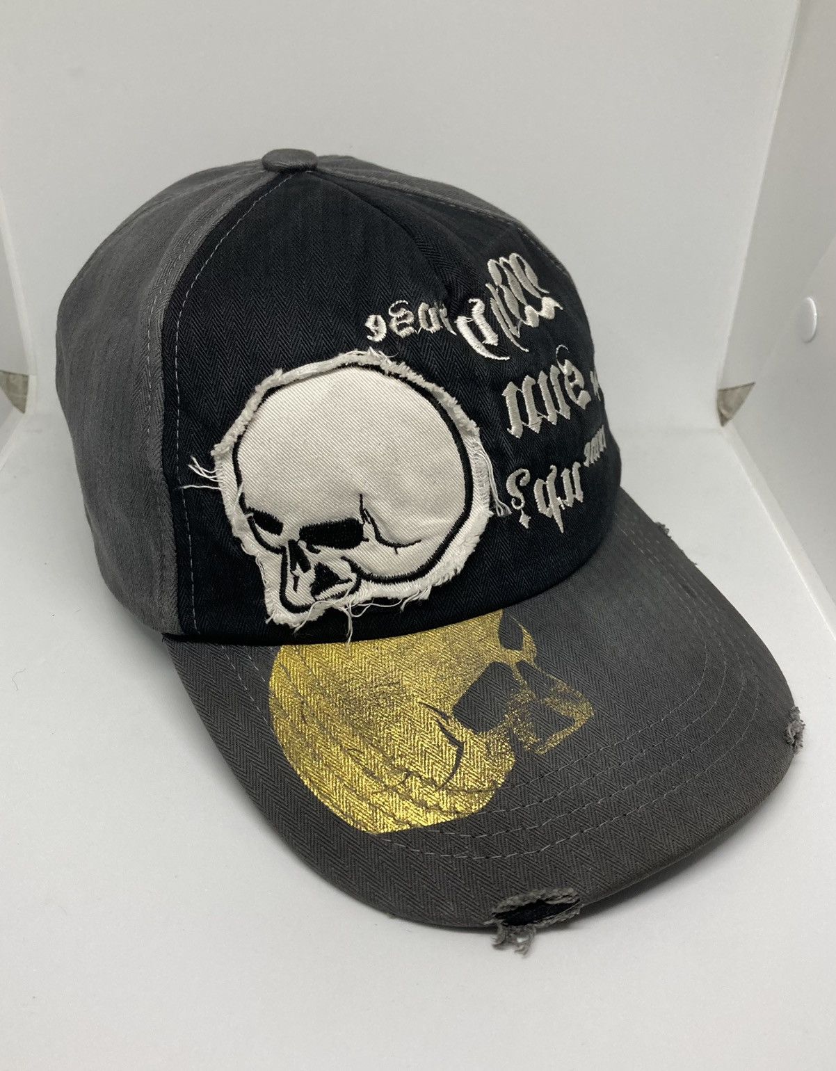 Other Rare Skull Snapback Hat Size ONE SIZE - 2 Thumbnail