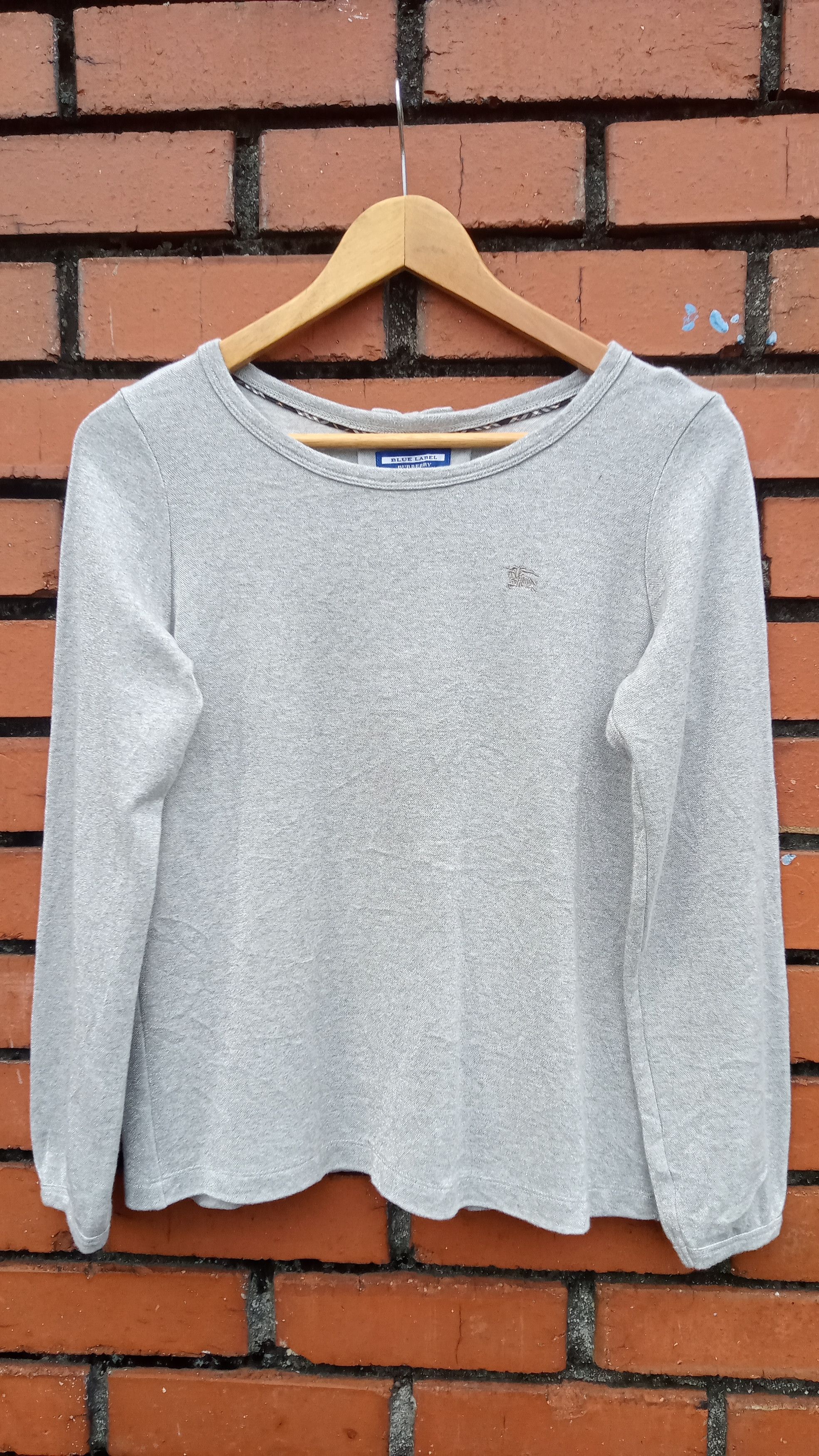 Burberry blue label on sale long sleeve