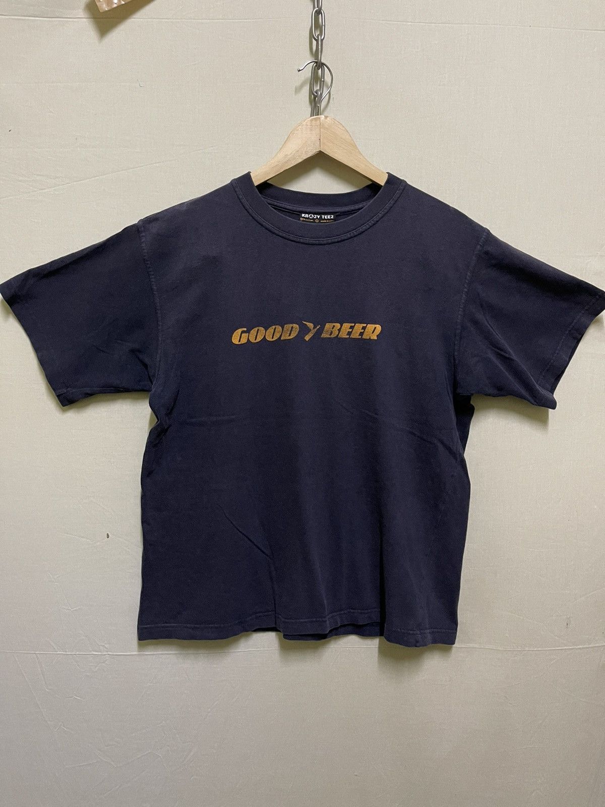 Vintage Parody Good Beer T Shirt Size US S / EU 44-46 / 1 - 1 Thumbnail