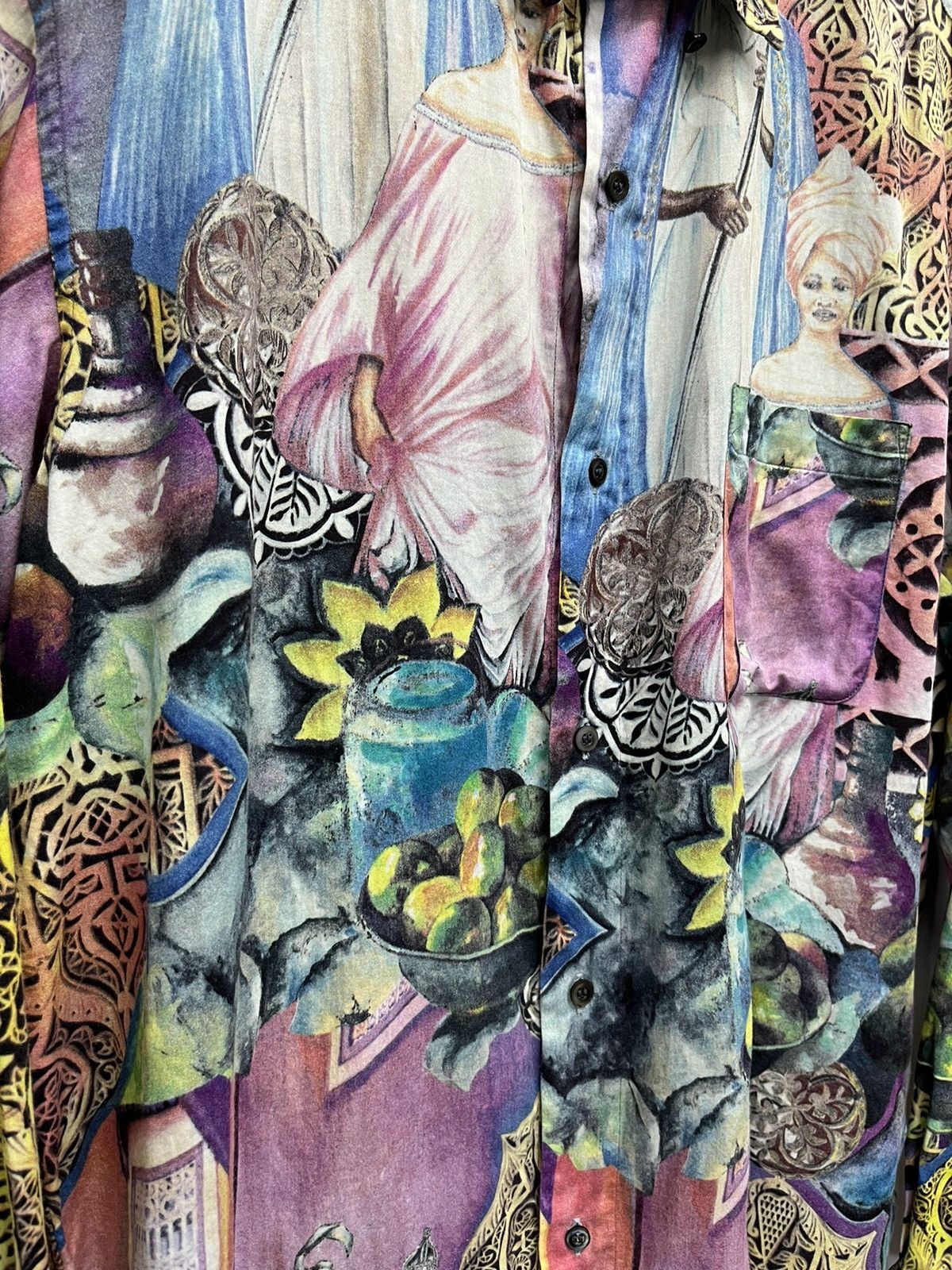 Arts & Science HARRISS PARIS Traditional Leisure Wear Full Print Longsleeve Size US M / EU 48-50 / 2 - 12 Thumbnail