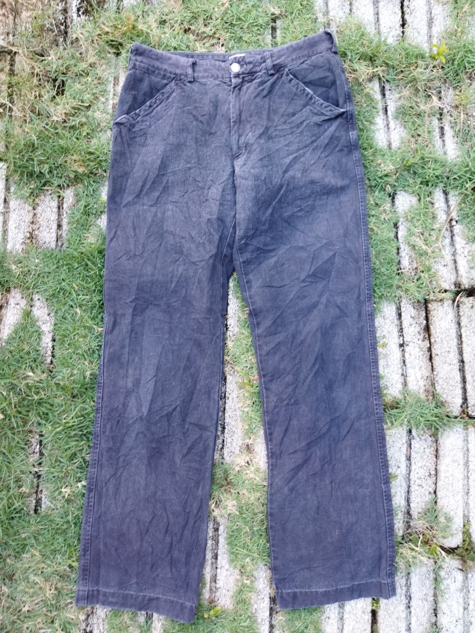 image of C P Company Vintage C.p Company Cotton Pants in Dark Grey, Men's (Size 30)