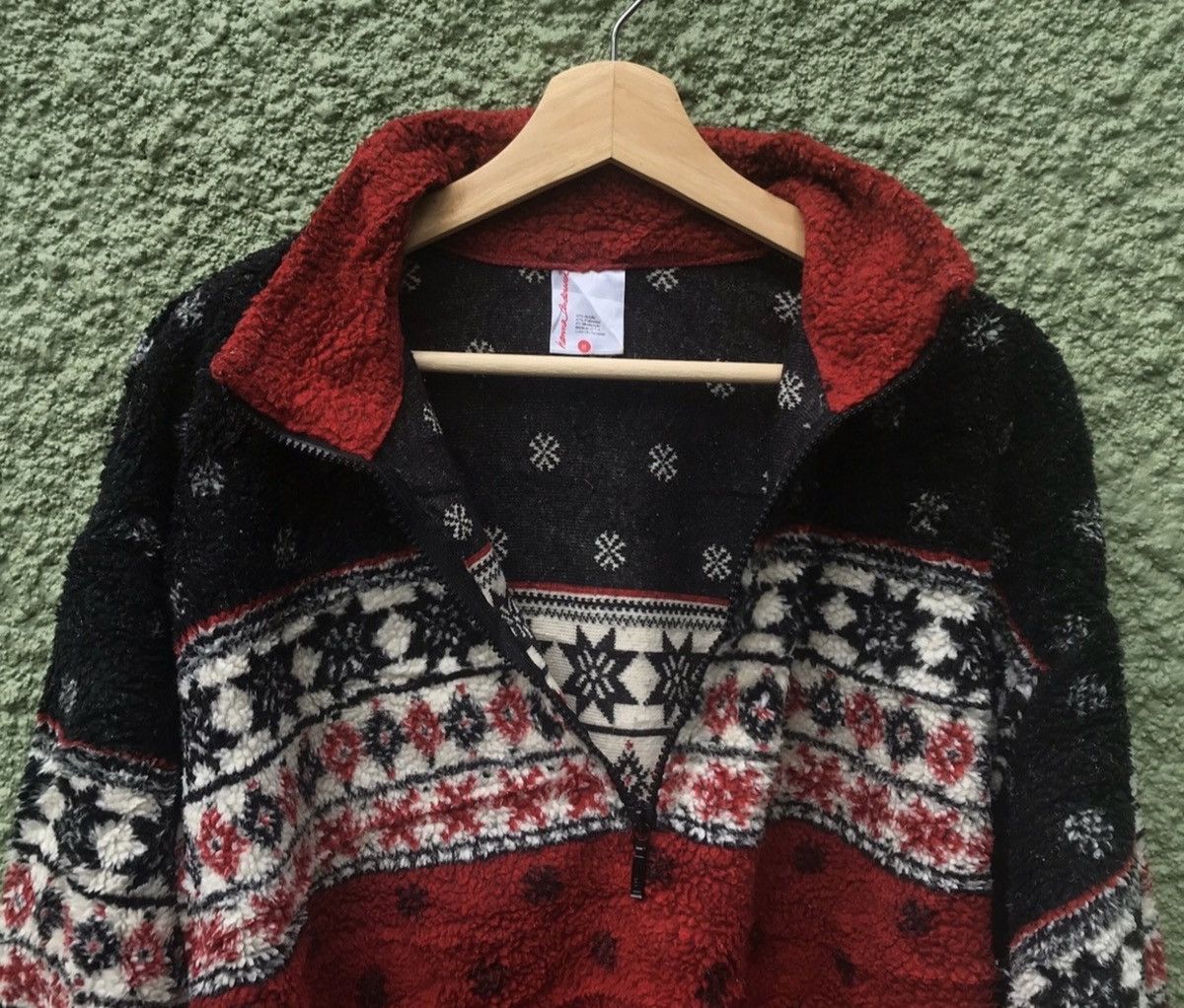 Vintage Fleece Half Zipper Jacket Bandana Size US M / EU 48-50 / 2 - 3 Thumbnail
