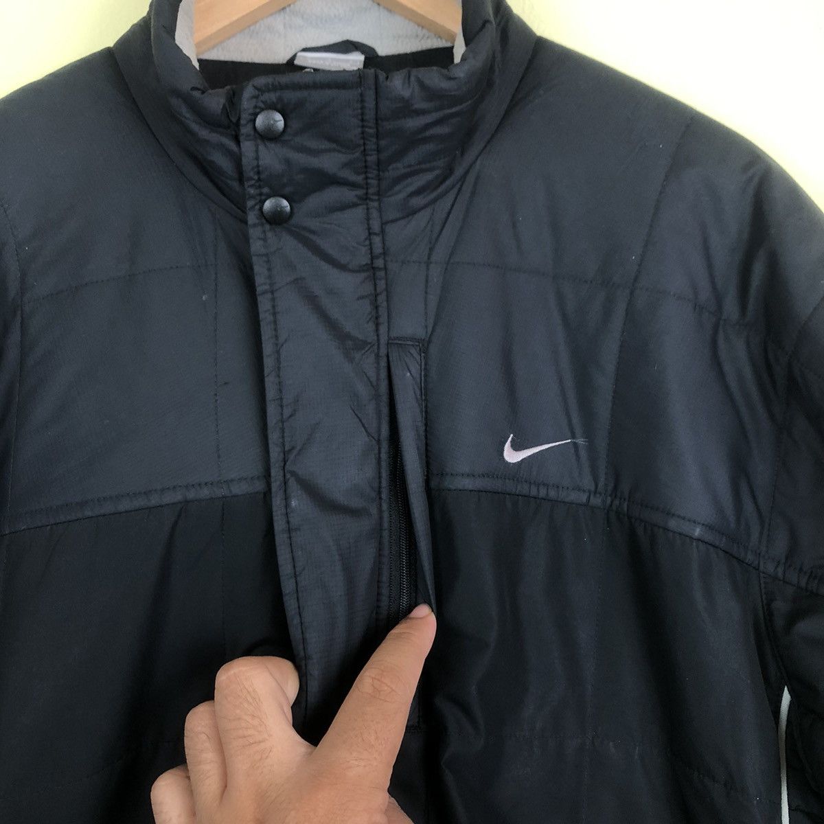 Nike LAST DROP BEFORE DELETE❌Light Puffer Down Nike Small Swoosh Size US L / EU 52-54 / 3 - 5 Thumbnail