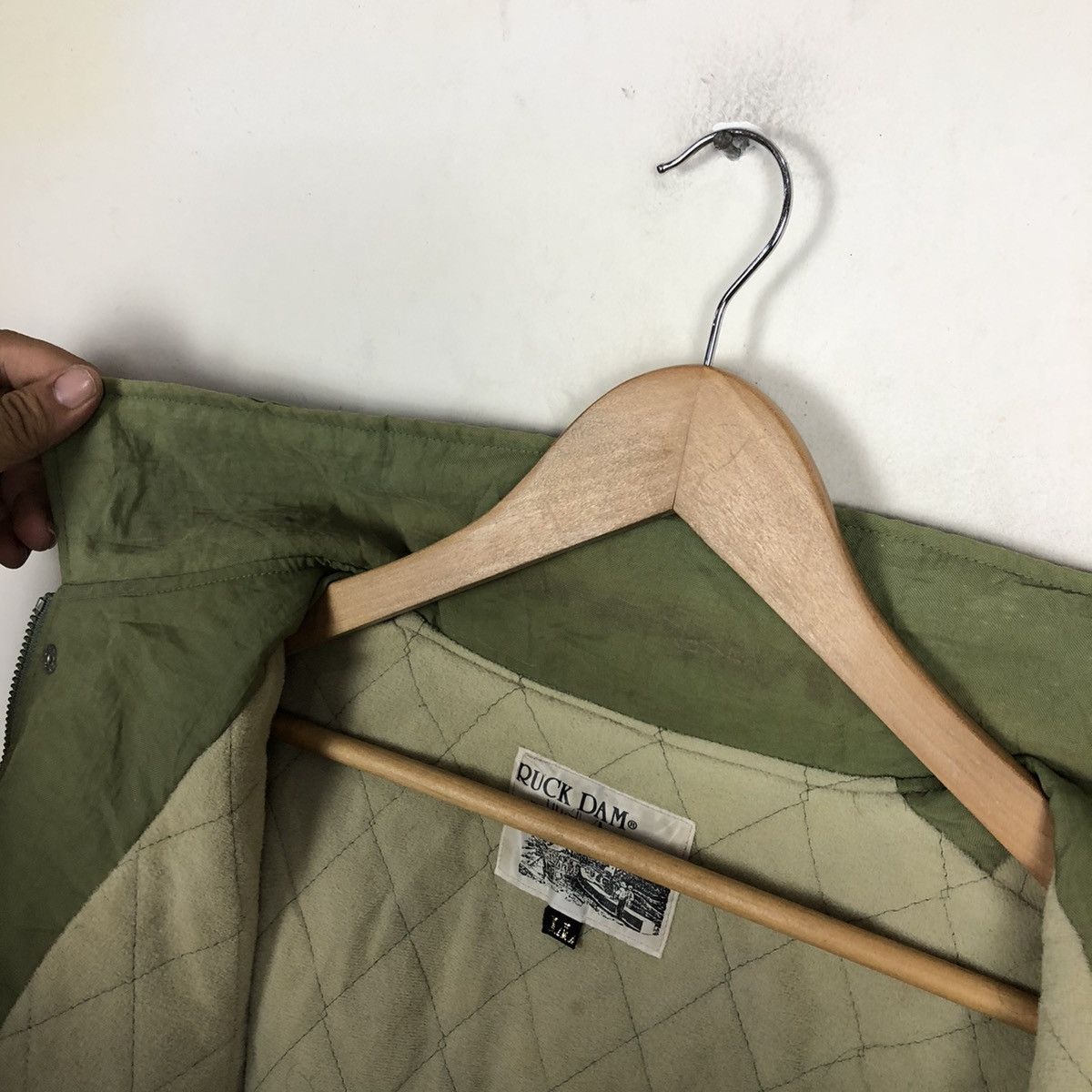 Japanese Brand VINTAGE MILITARY RUCK DAM BOMBER JACKET Size US L / EU 52-54 / 3 - 12 Thumbnail