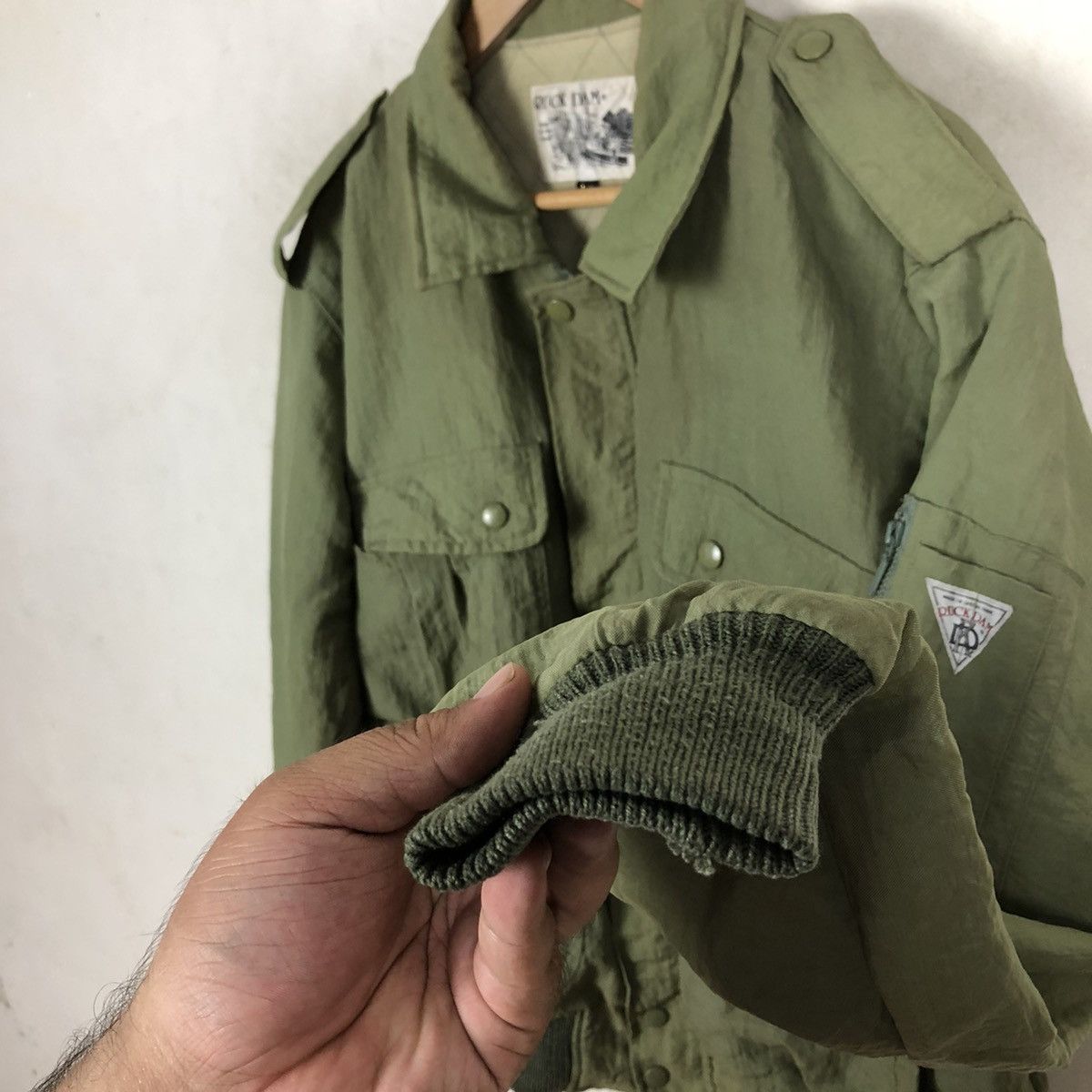 Japanese Brand VINTAGE MILITARY RUCK DAM BOMBER JACKET Size US L / EU 52-54 / 3 - 6 Thumbnail