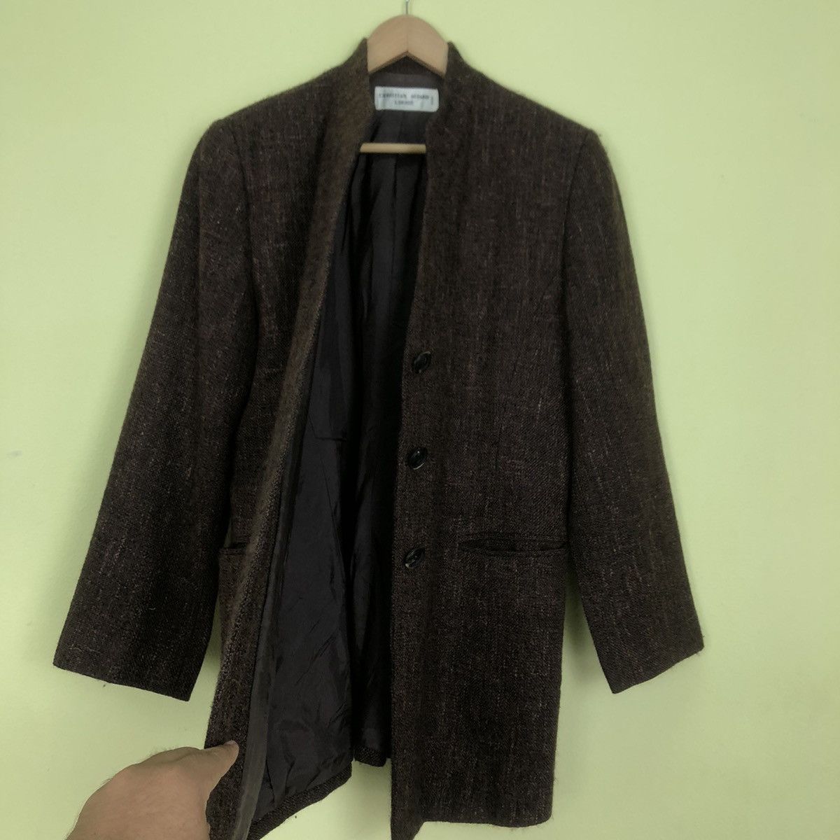 Vintage Christian Aujard Liberte Wool Coat Size US M / EU 48-50 / 2 - 10 Thumbnail