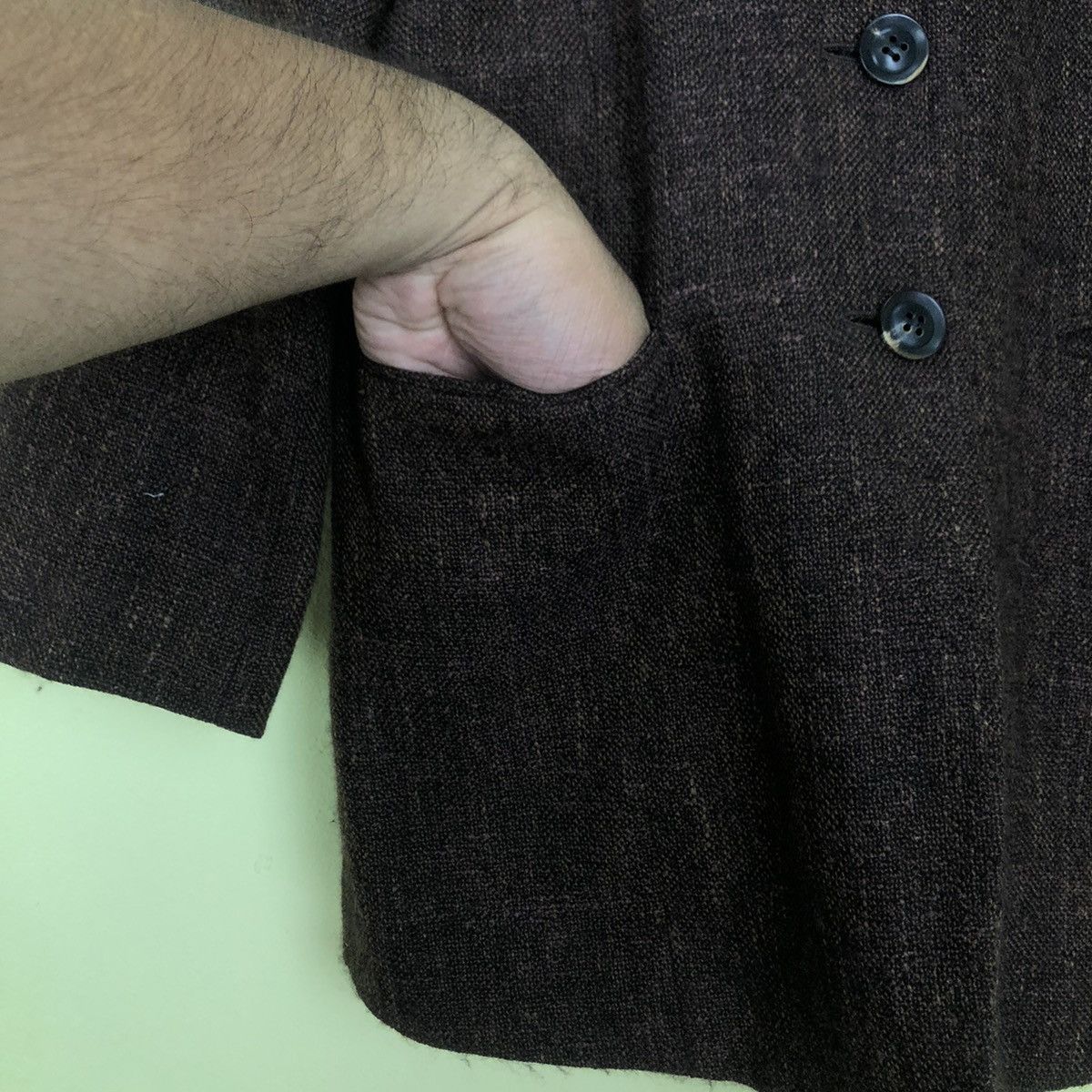 Vintage Christian Aujard Liberte Wool Coat Size US M / EU 48-50 / 2 - 6 Thumbnail