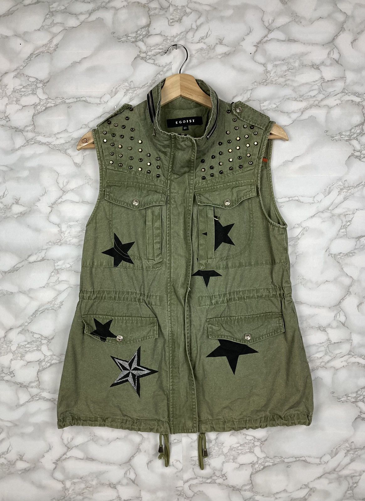 Rockstar Games Egoist Punk Pocket Tanktops #58-1 Size XS / US 0-2 / IT 36-38 - 1 Thumbnail