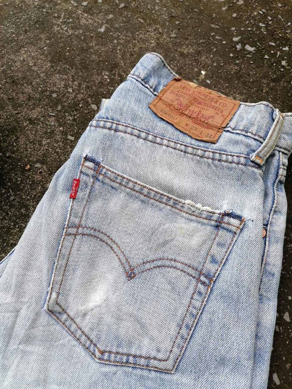 Levi's × Levi's Vintage Clothing Levi's Strauss 509-0127 Denim Jeans Size US 29 - 2 Thumbnail