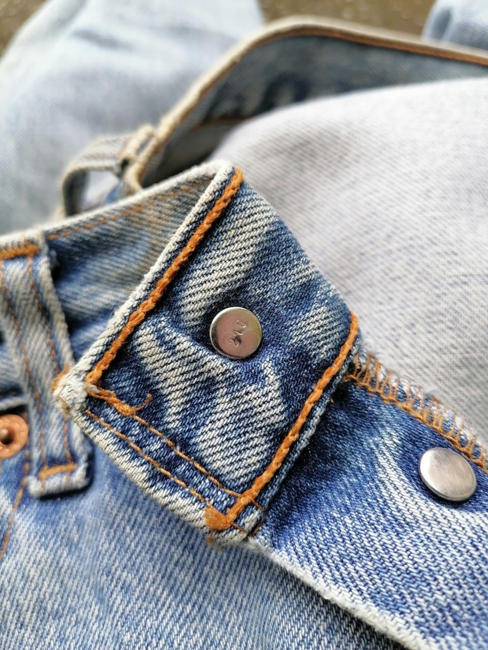 Levi's × Levi's Vintage Clothing Levi's Strauss 508 Fly Button Distressed Denim Jeans Size US 34 / EU 50 - 2 Thumbnail