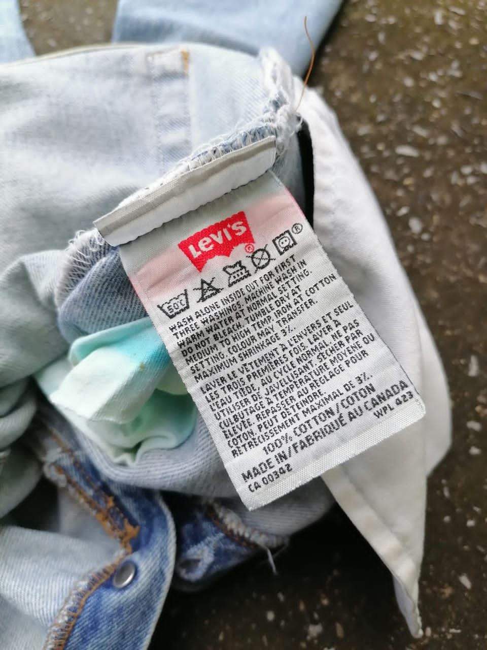 Levi's × Levi's Vintage Clothing Levi's Strauss 508 Fly Button Distressed Denim Jeans Size US 34 / EU 50 - 4 Thumbnail