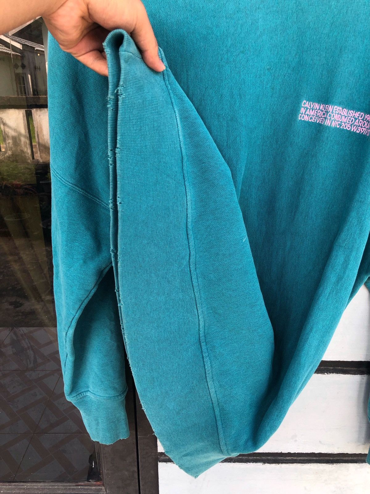 Calvin Klein 205W39NYC × Raf Simons Calvin klein 205w39nyc Raf Simons SS19 Sweatshirt Oversize Size US XL / EU 56 / 4 - 8 Thumbnail