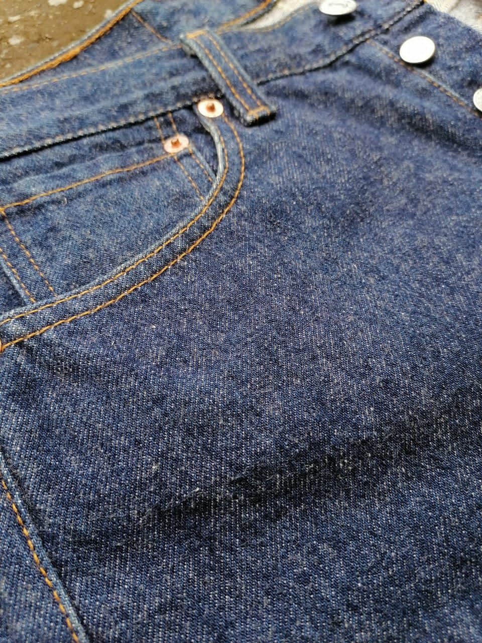 Levi's Vintage Clothing Levi's Strauss 501 Fly Button Denim Jeans Size US 28 / EU 44 - 5 Thumbnail