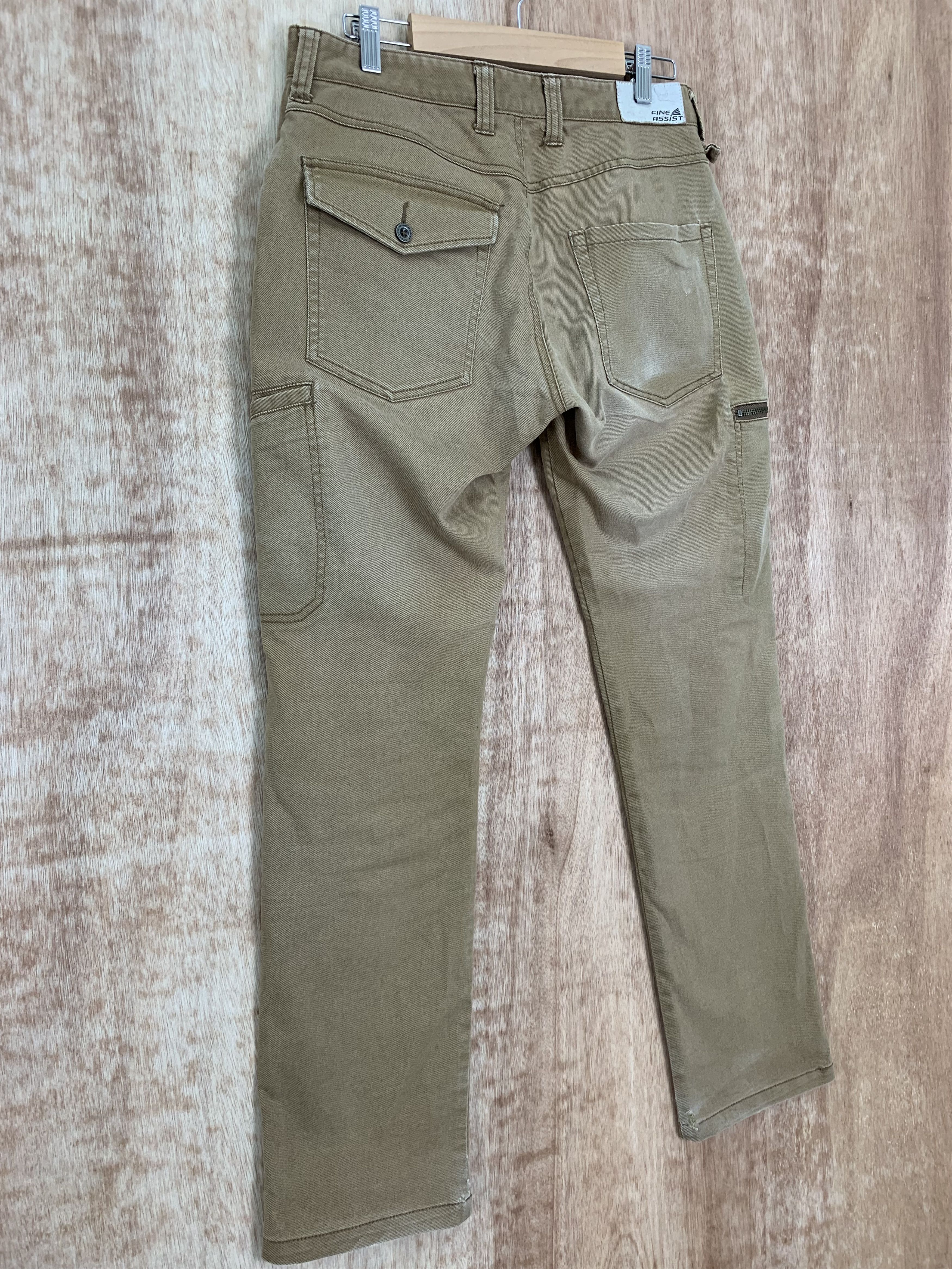 Japanese Brand Cargo Pants Field Asist Multipocket Brown Vtg Streetwear Size US 28 / EU 44 - 14 Thumbnail