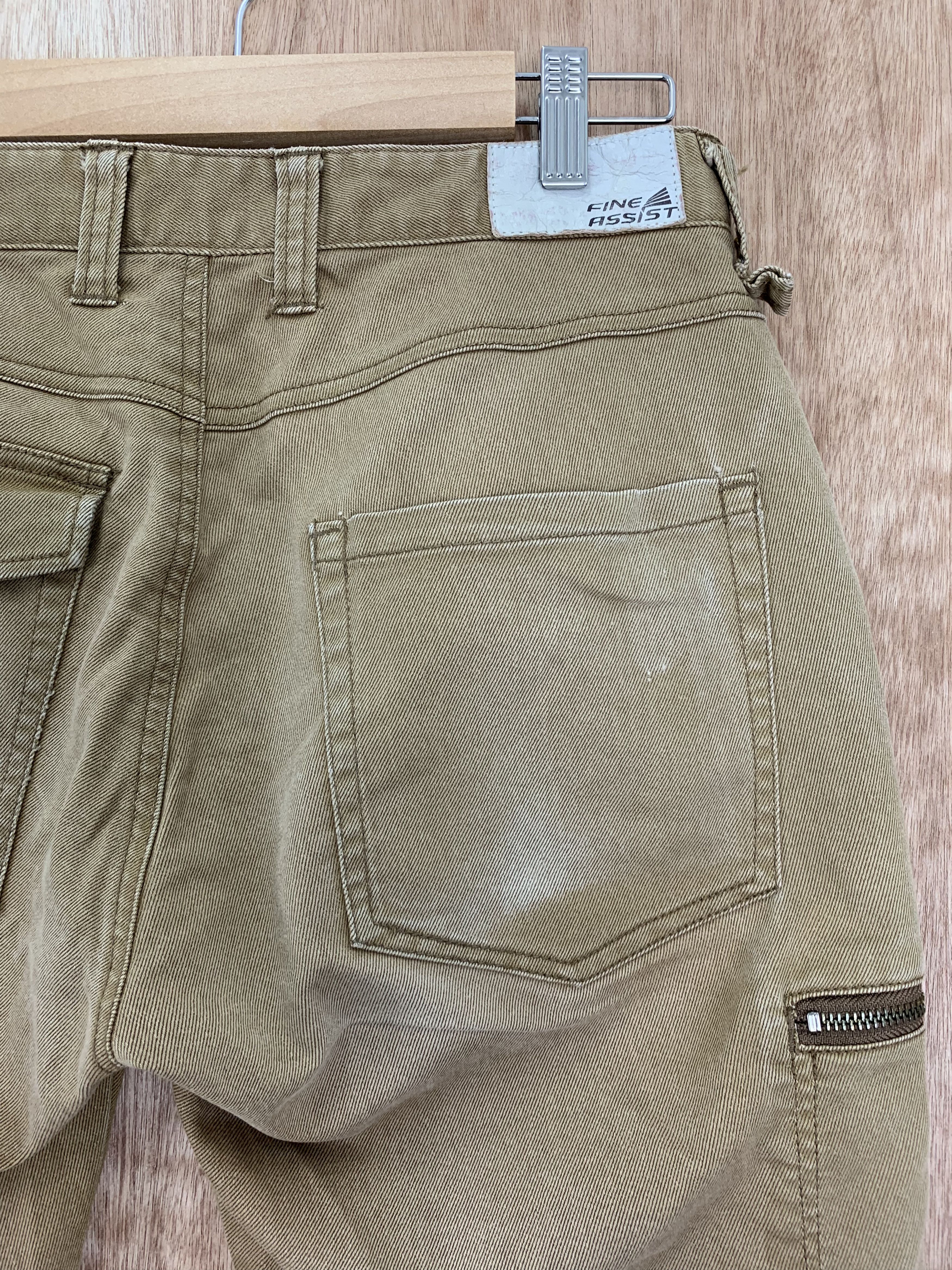Japanese Brand Cargo Pants Field Asist Multipocket Brown Vtg Streetwear Size US 28 / EU 44 - 20 Thumbnail